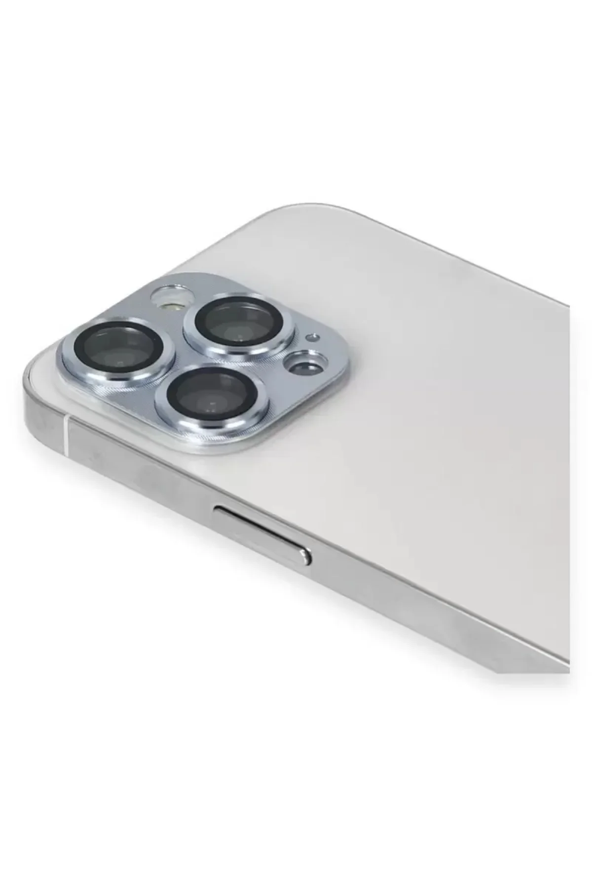 Newface İphone 13 Pro Max Pers Alüminyum Kamera Lens - Sierra Blu
