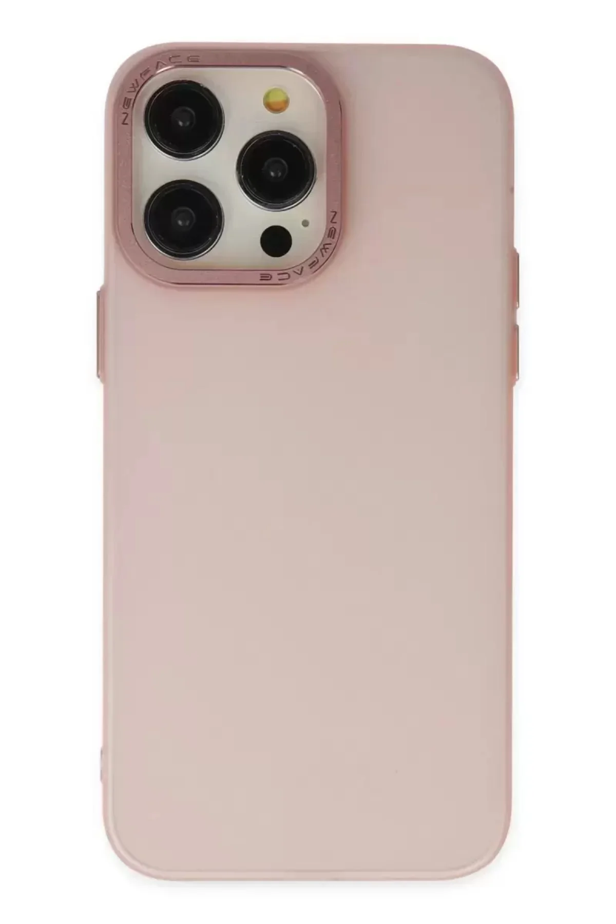 Newface İphone 13 Pro Max Kılıf Modos Metal Kapak - Pembe