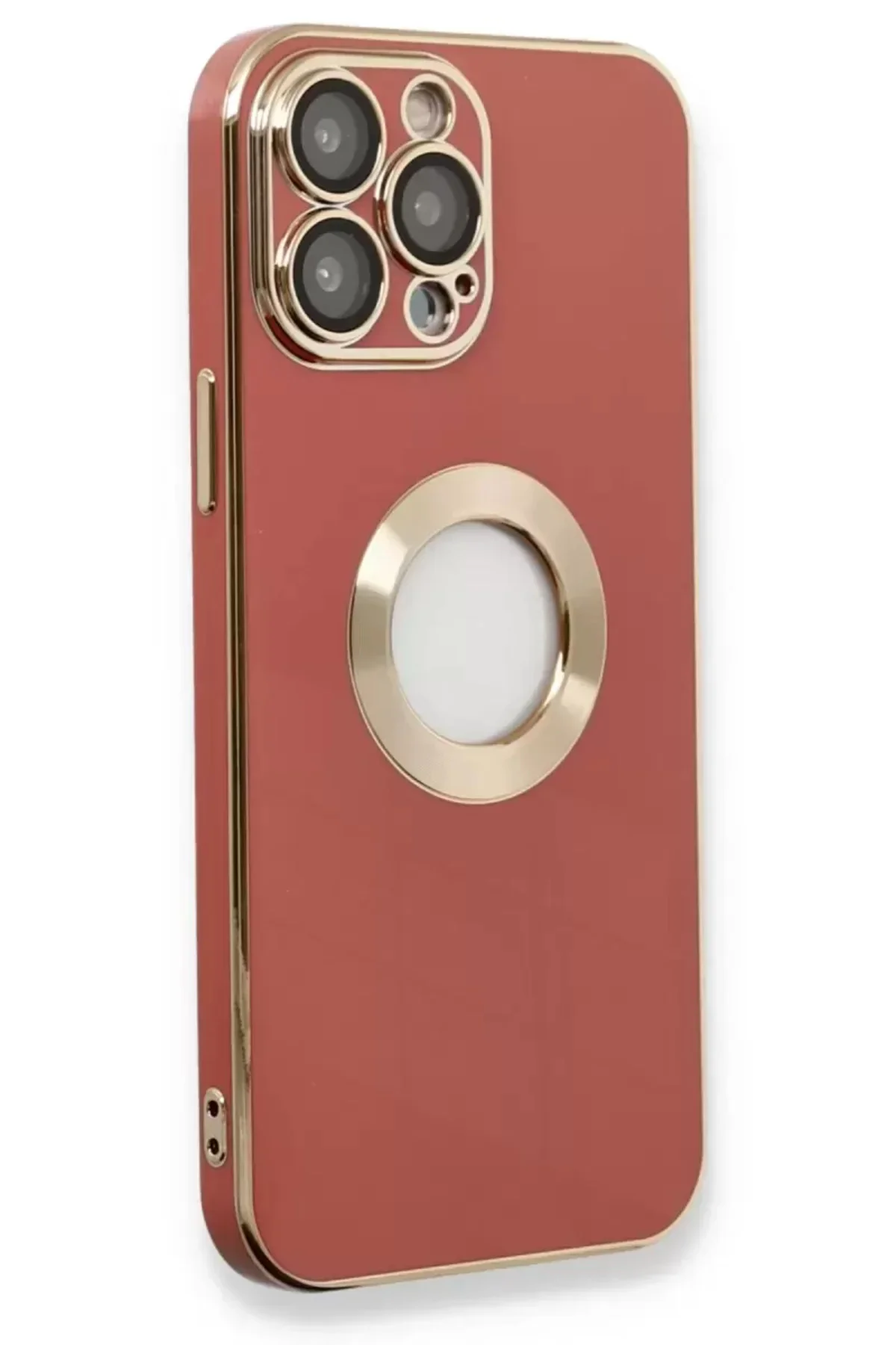 Newface İphone 13 Pro Max Kılıf Store Silikon - Kırmızı