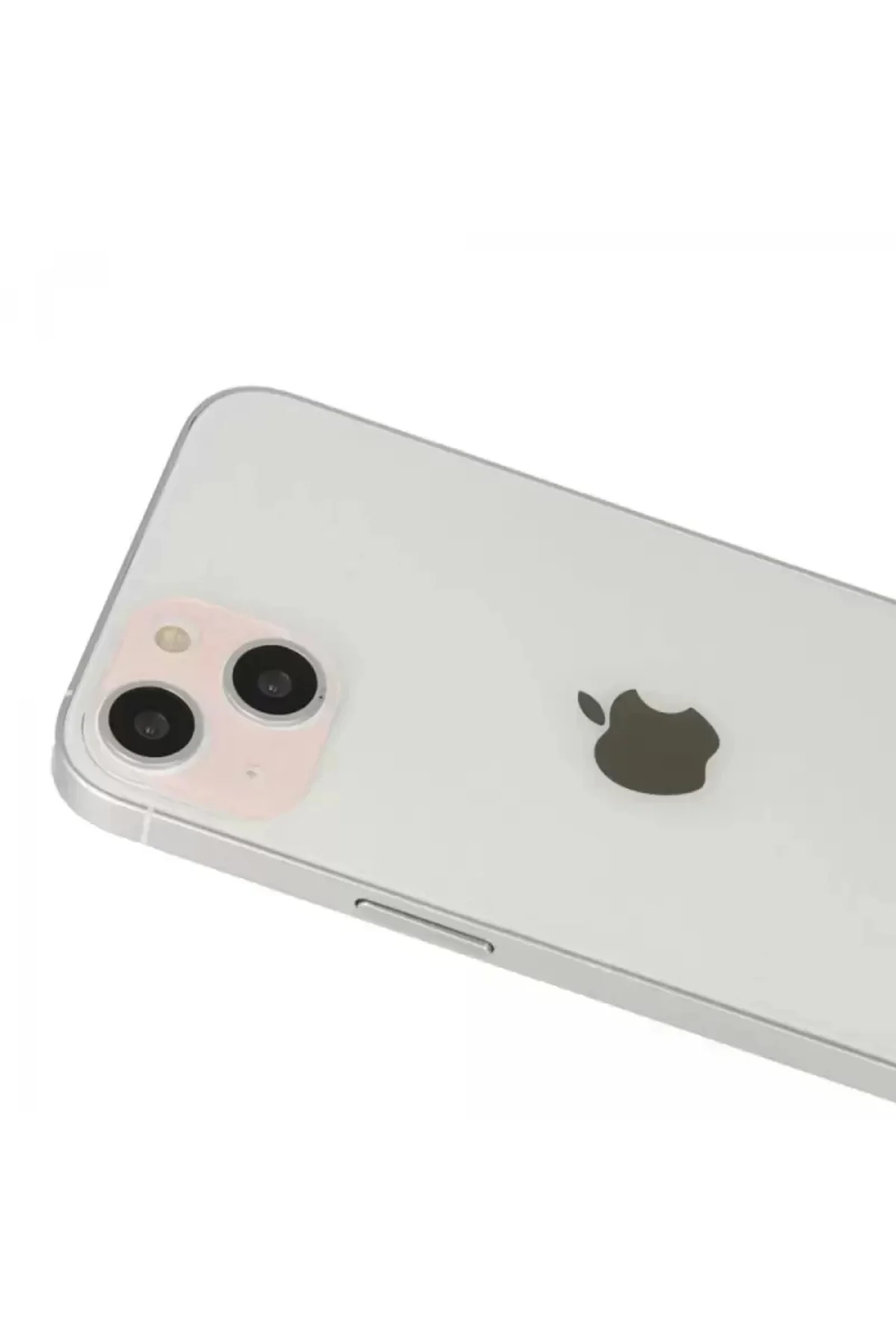 Newface İphone 13 Rainbow Kamera Lens Koruma Cam - Rose Gold