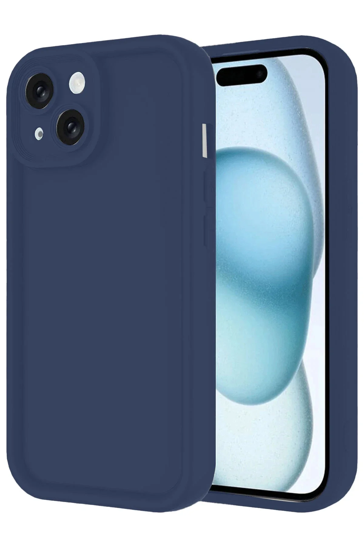 Newface İphone 14 Kılıf Viera Silikon - Lacivert