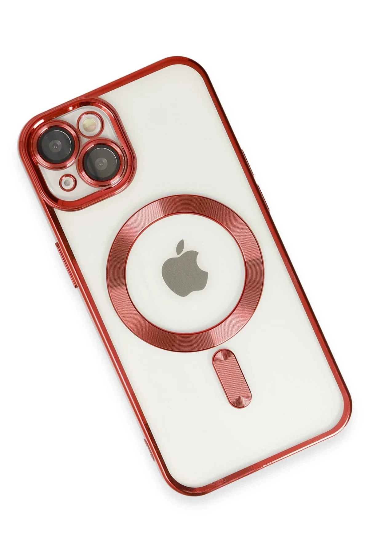 Newface İphone 14 Kılıf Kross Magneticsafe Kapak - Kırmızı