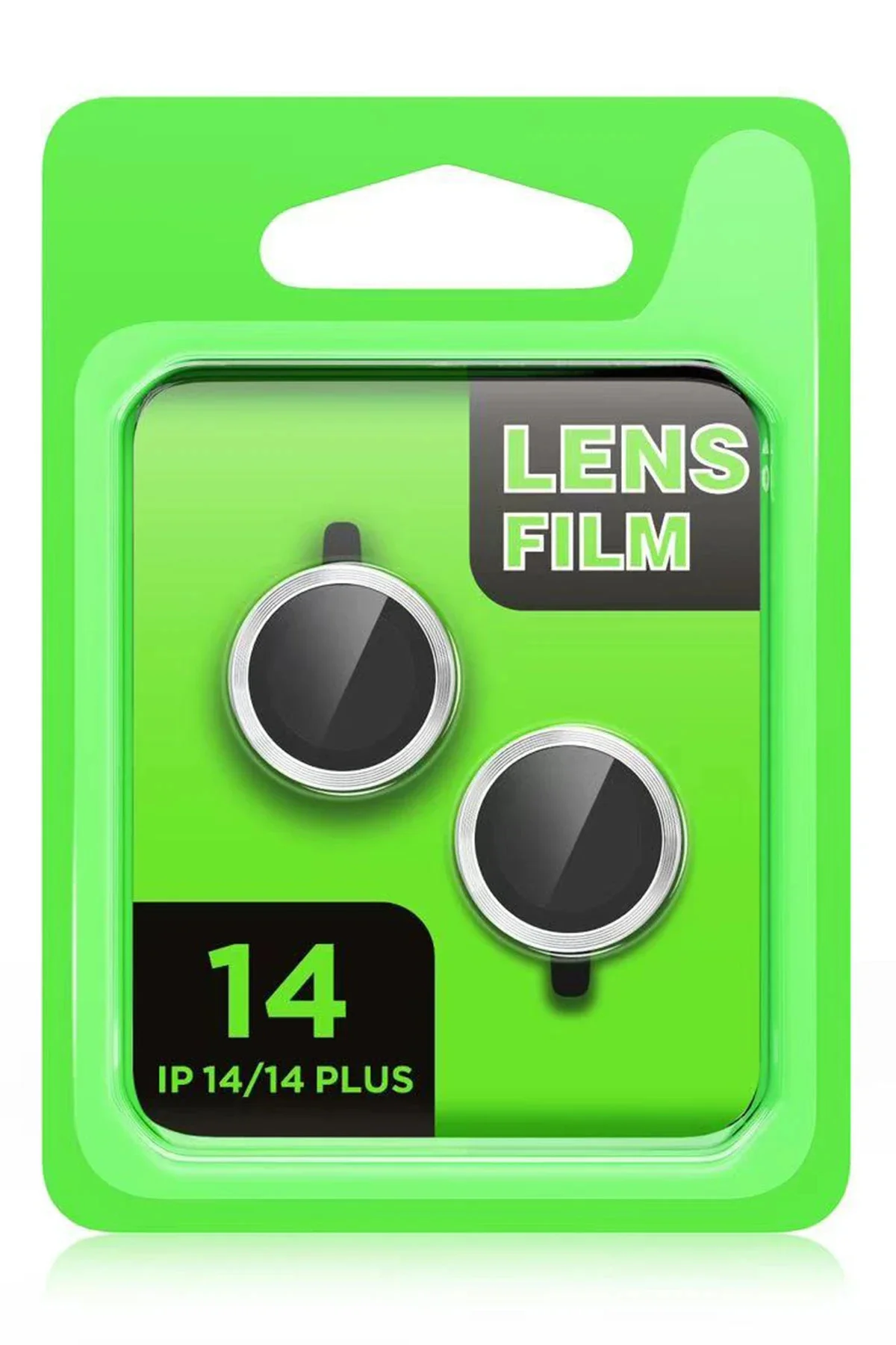 Newface İphone 14 Plus Raze Metal Kamera Lens - Gümüş