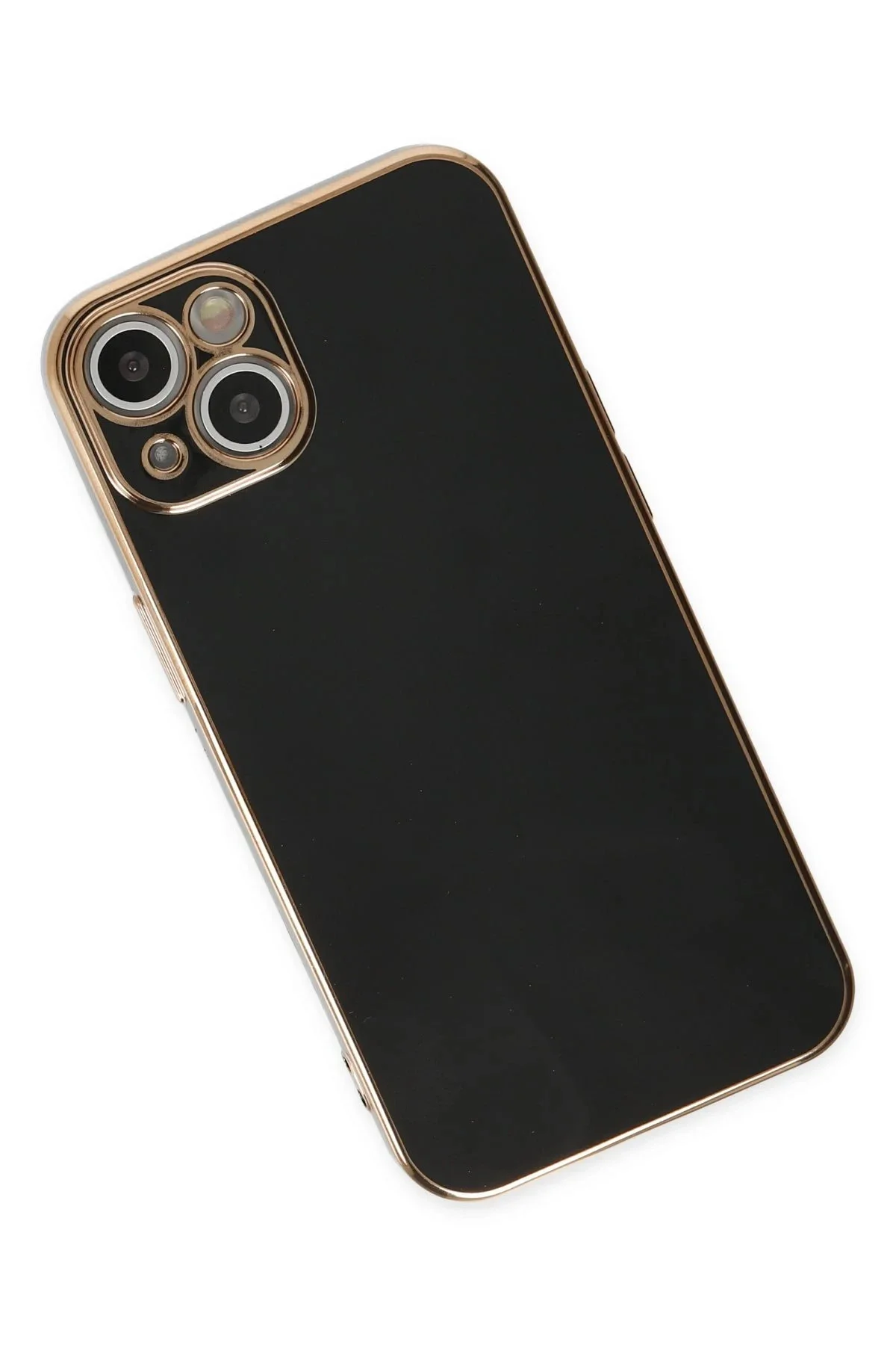 Newface İphone 14 Plus Kılıf Volet Silikon - Siyah
