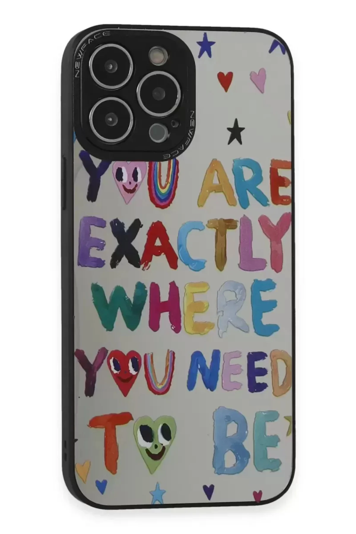 Newface İphone 14 Pro Kılıf Mirror Desenli Kapak - Mirror - 10