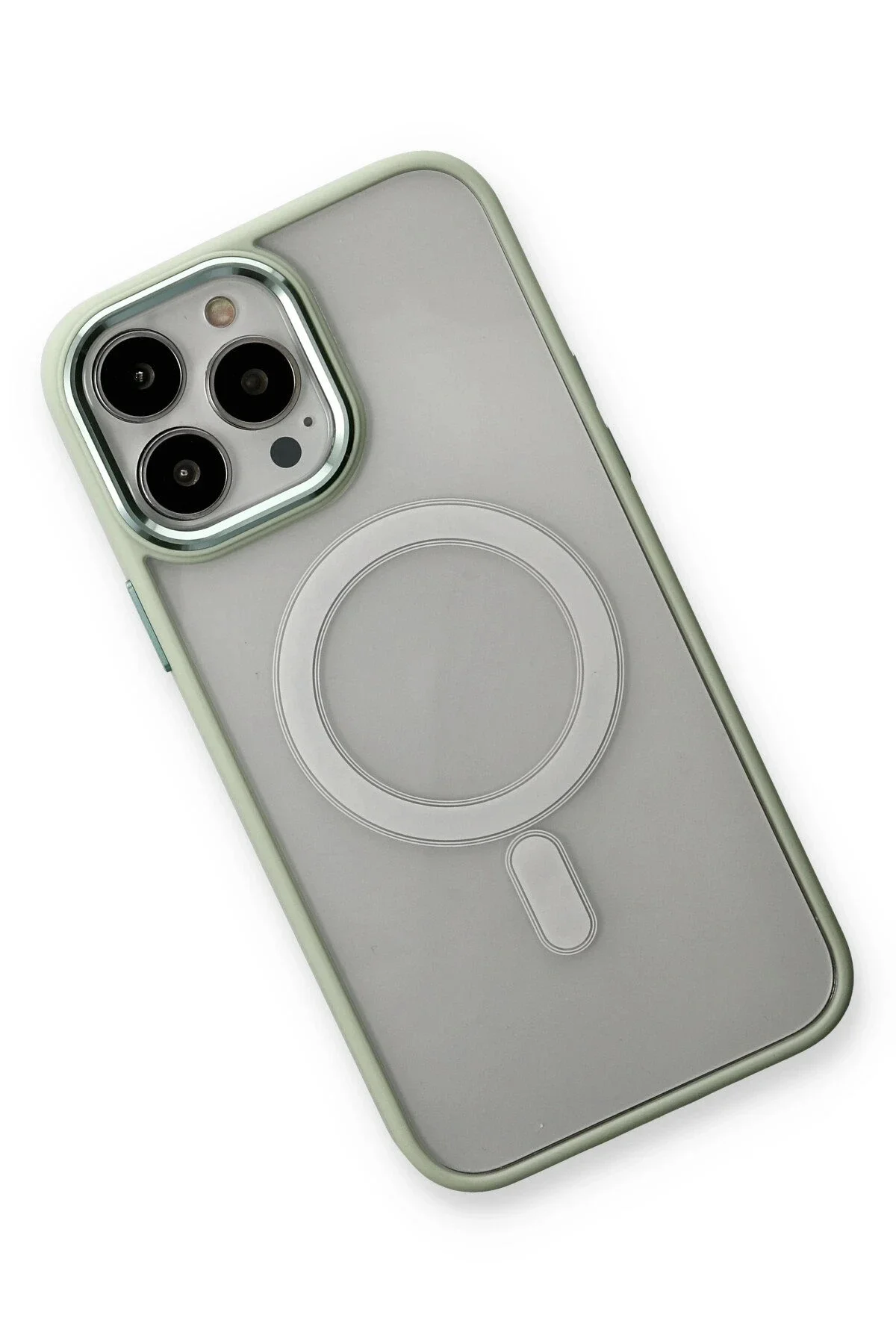 Newface İphone 14 Pro Max Kılıf Room Magneticsafe Silikon - Su Ye