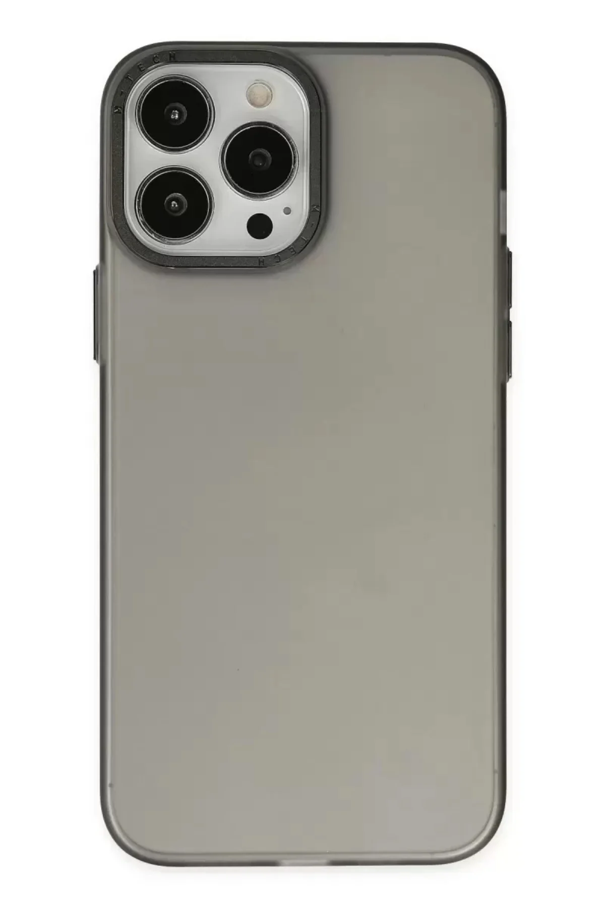 Newface İphone 14 Pro Kılıf Modos Metal Kapak - Siyah