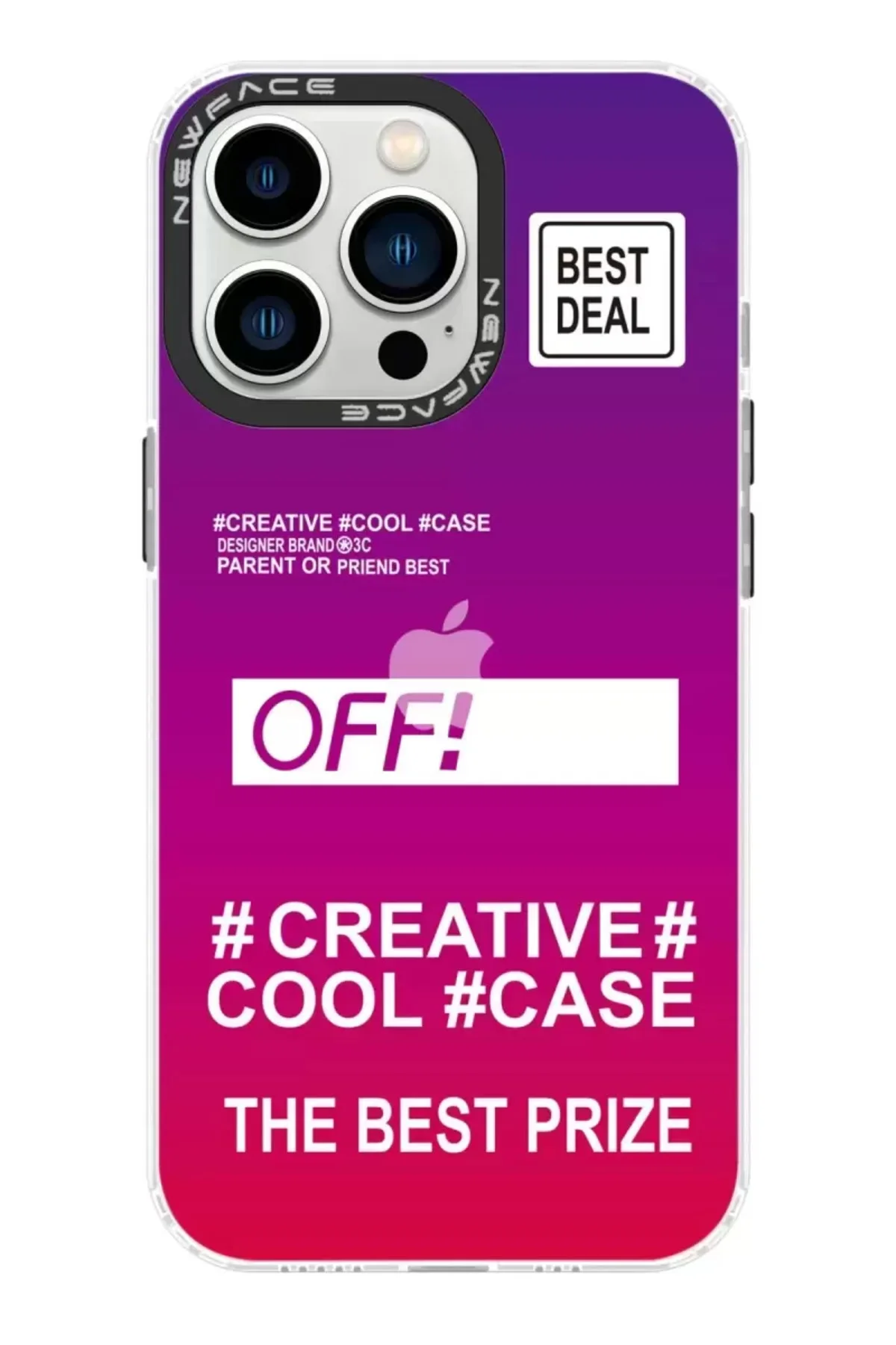Newface İphone 14 Pro Max Kılıf Estoril Desenli Kapak - Estoril -