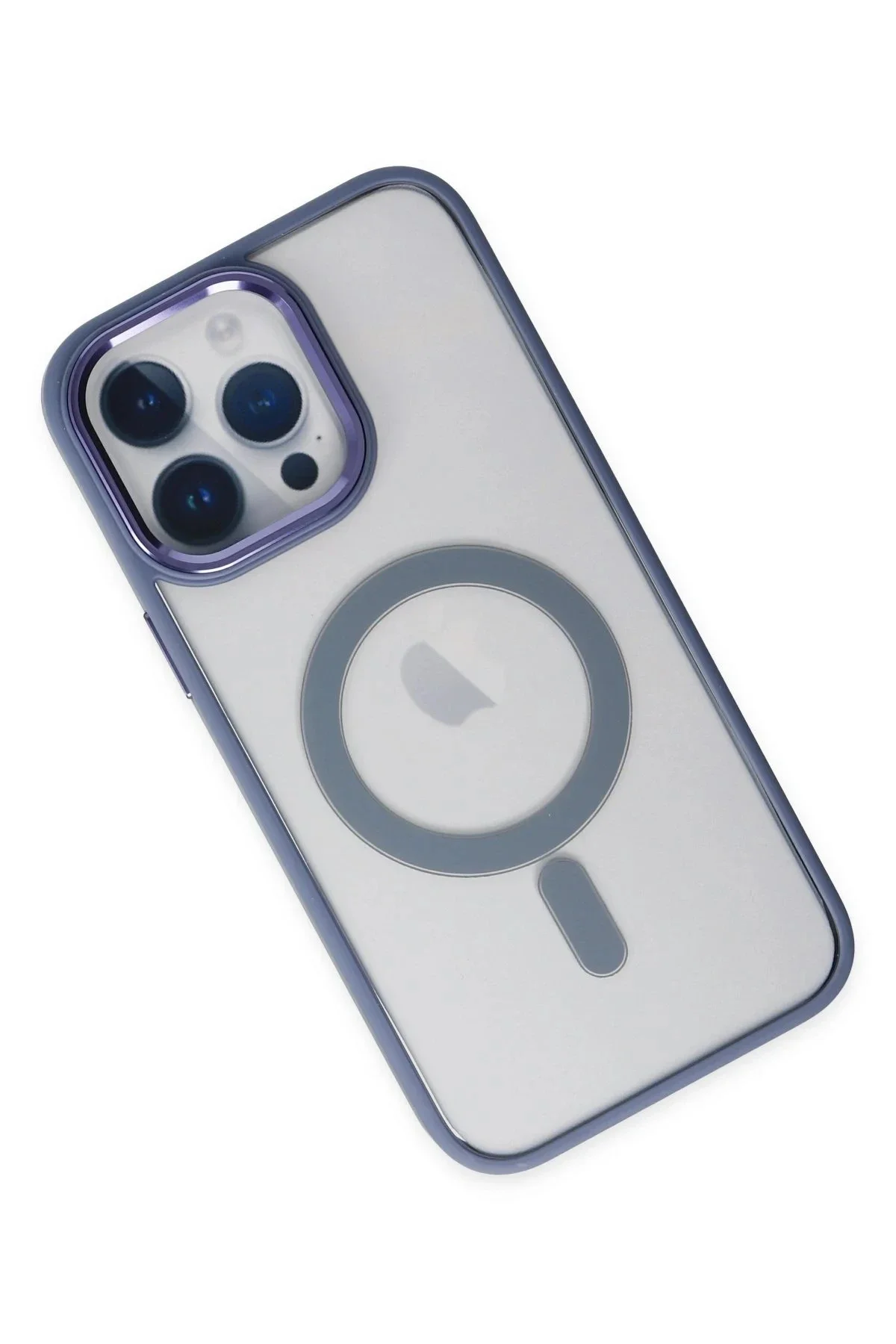 Newface İphone 14 Pro Kılıf Room Magneticsafe Silikon - Sierra Bl