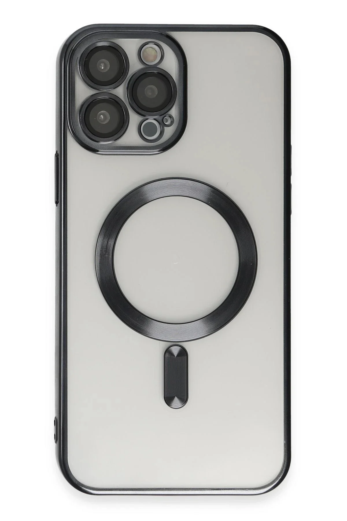 Newface İphone 15 Pro Kılıf Kross Magneticsafe Kapak - Siyah