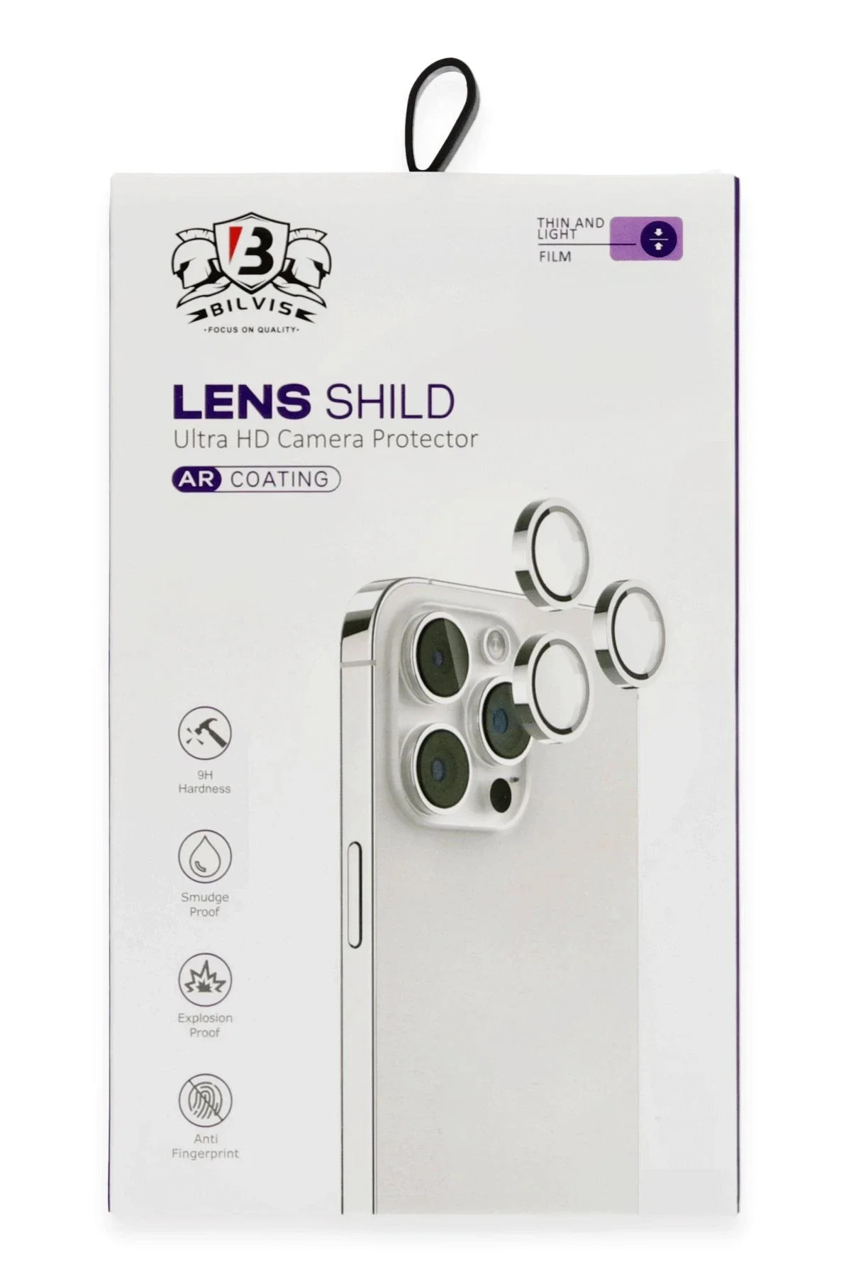 Newface İphone 16 Bilvis Titan Kamera Lens - Pembe