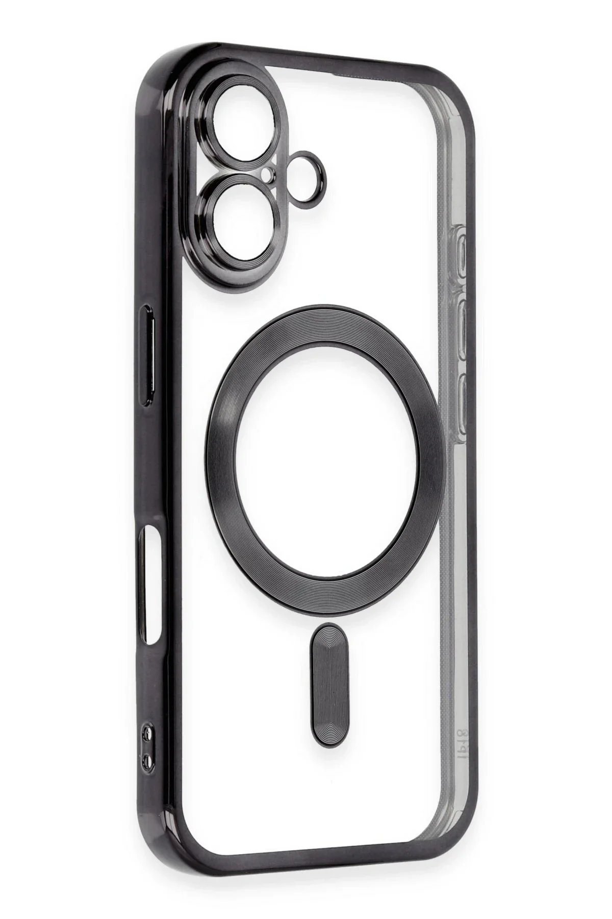Newface İphone 16 Kılıf Kross Magneticsafe Kapak - Siyah