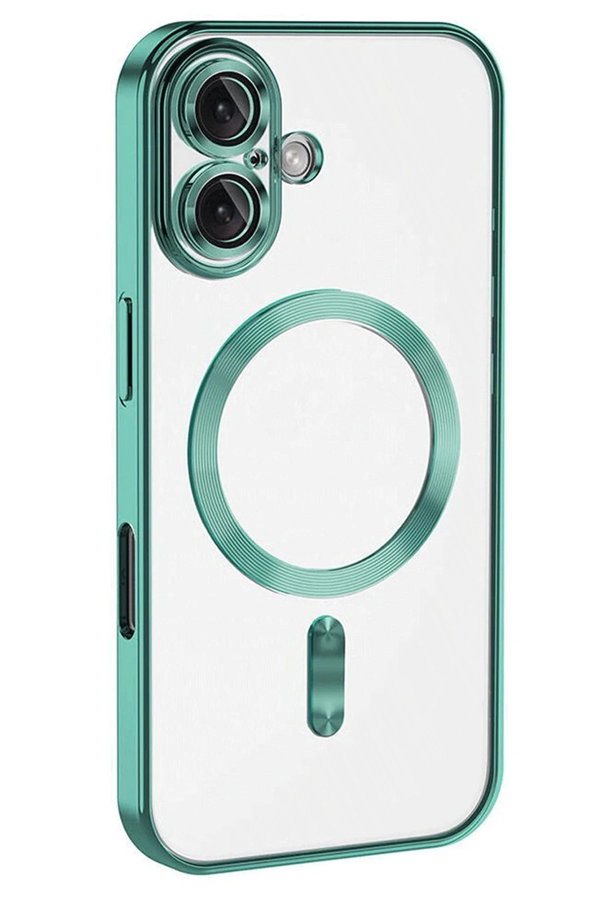 Newface İphone 16 Plus Kılıf Kross Magneticsafe Kapak - Turkuaz