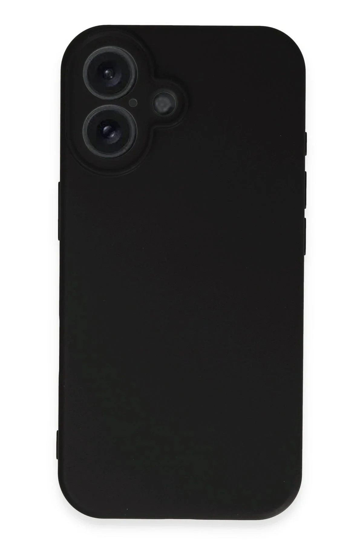 Newface İphone 16 Plus Kılıf First Silikon - Siyah