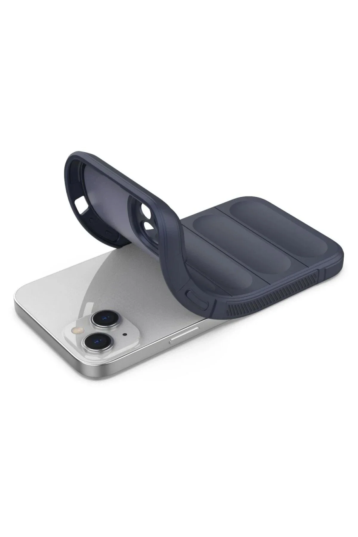 Newface İphone 16 Plus Kılıf Optimum Silikon - Lacivert