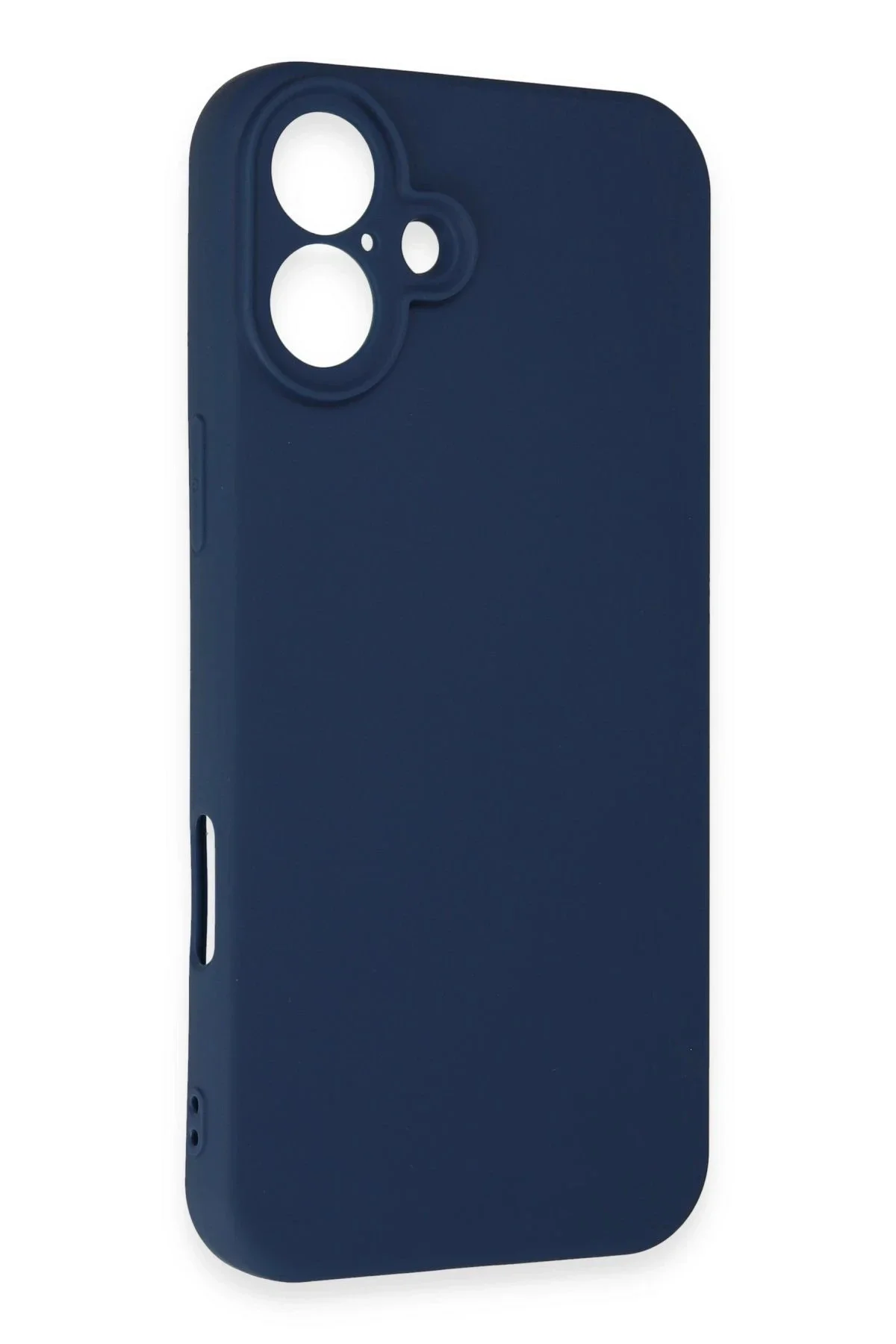 Newface İphone 16 Plus Kılıf First Silikon - Lacivert