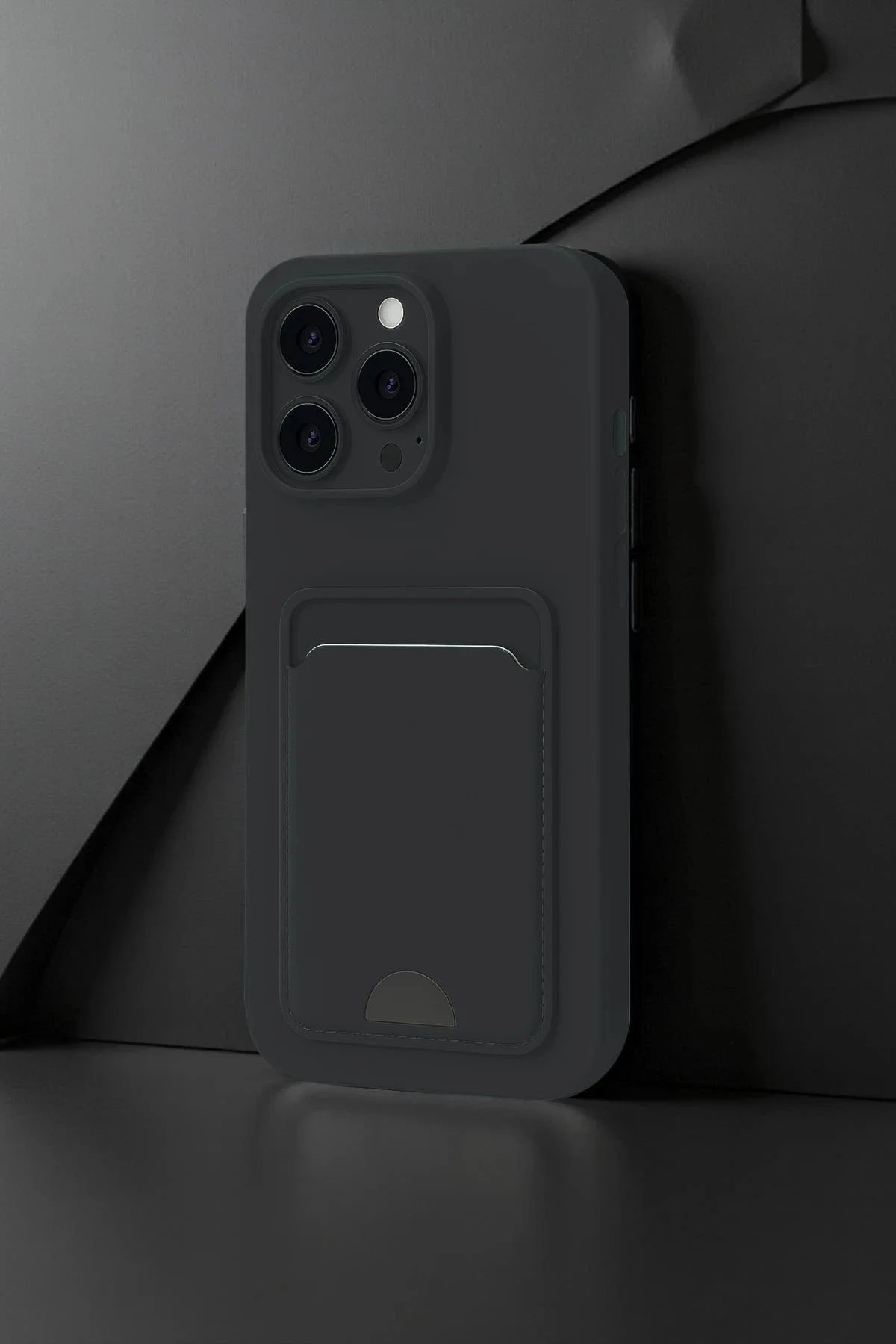 Newface İphone 16 Pro Max Kılıf Kelvin Kartvizitli Silikon - Bord