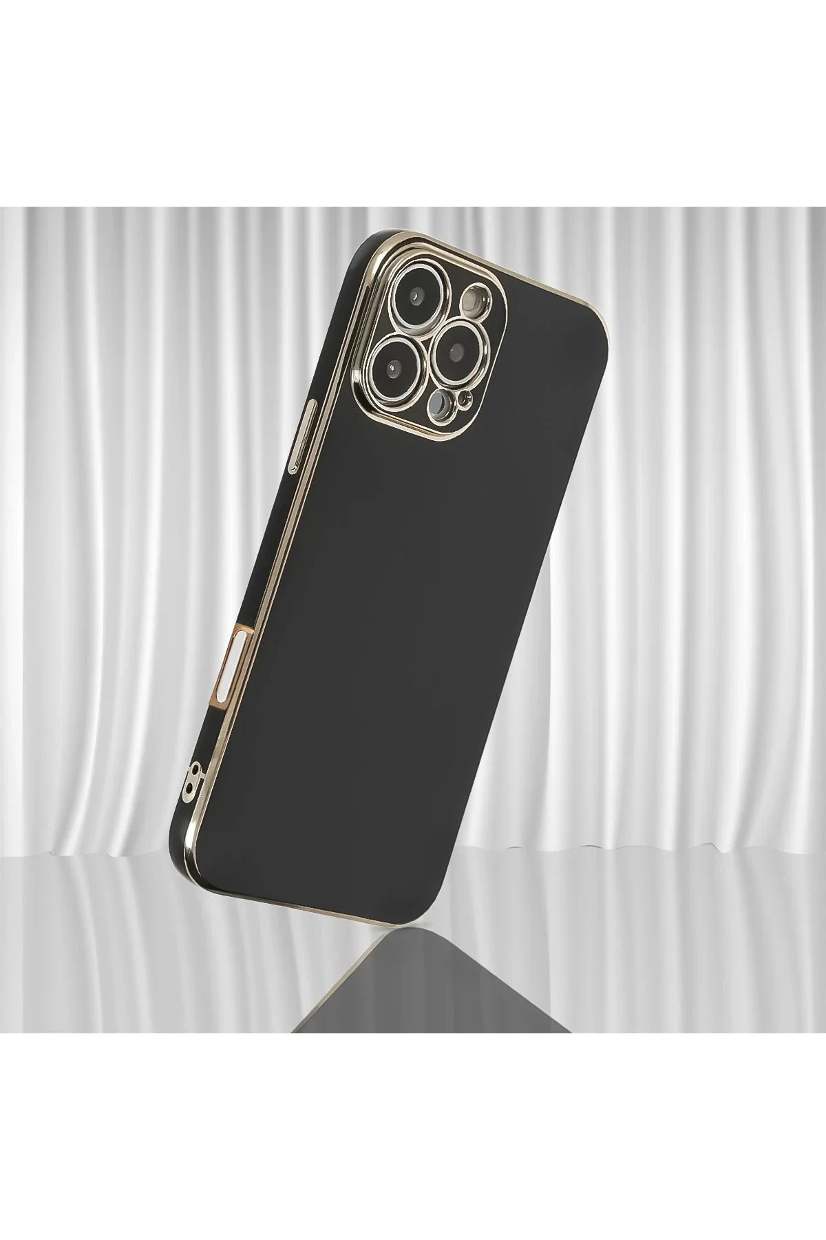Newface İphone 16 Pro Max Kılıf Volet Silikon - Mavi