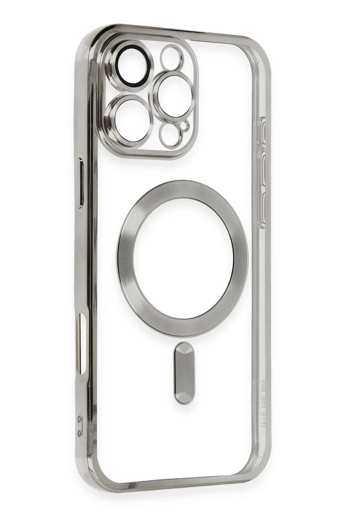 Newface İphone 16 Pro Kılıf Kross Magneticsafe Kapak - Titan Gri