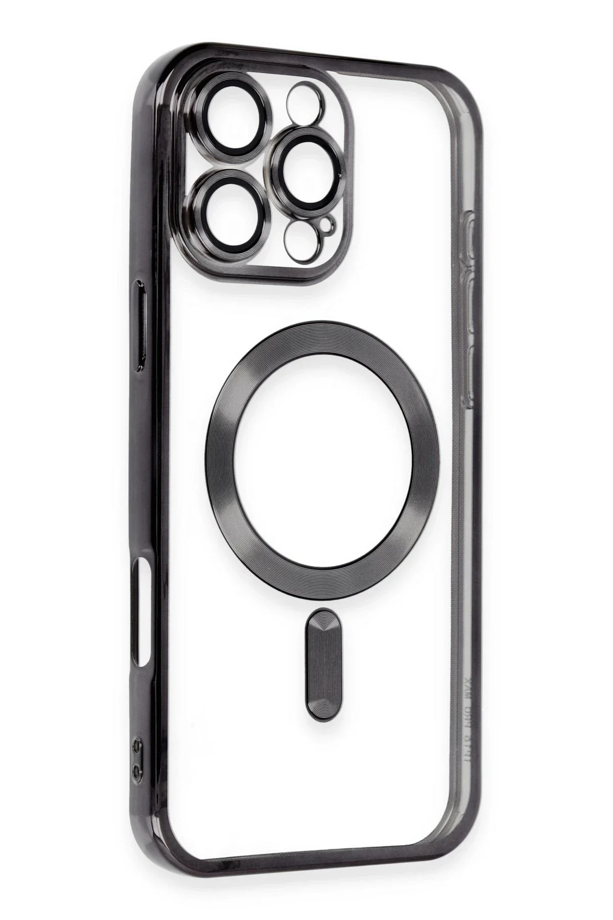 Newface İphone 16 Pro Kılıf Kross Magneticsafe Kapak - Siyah
