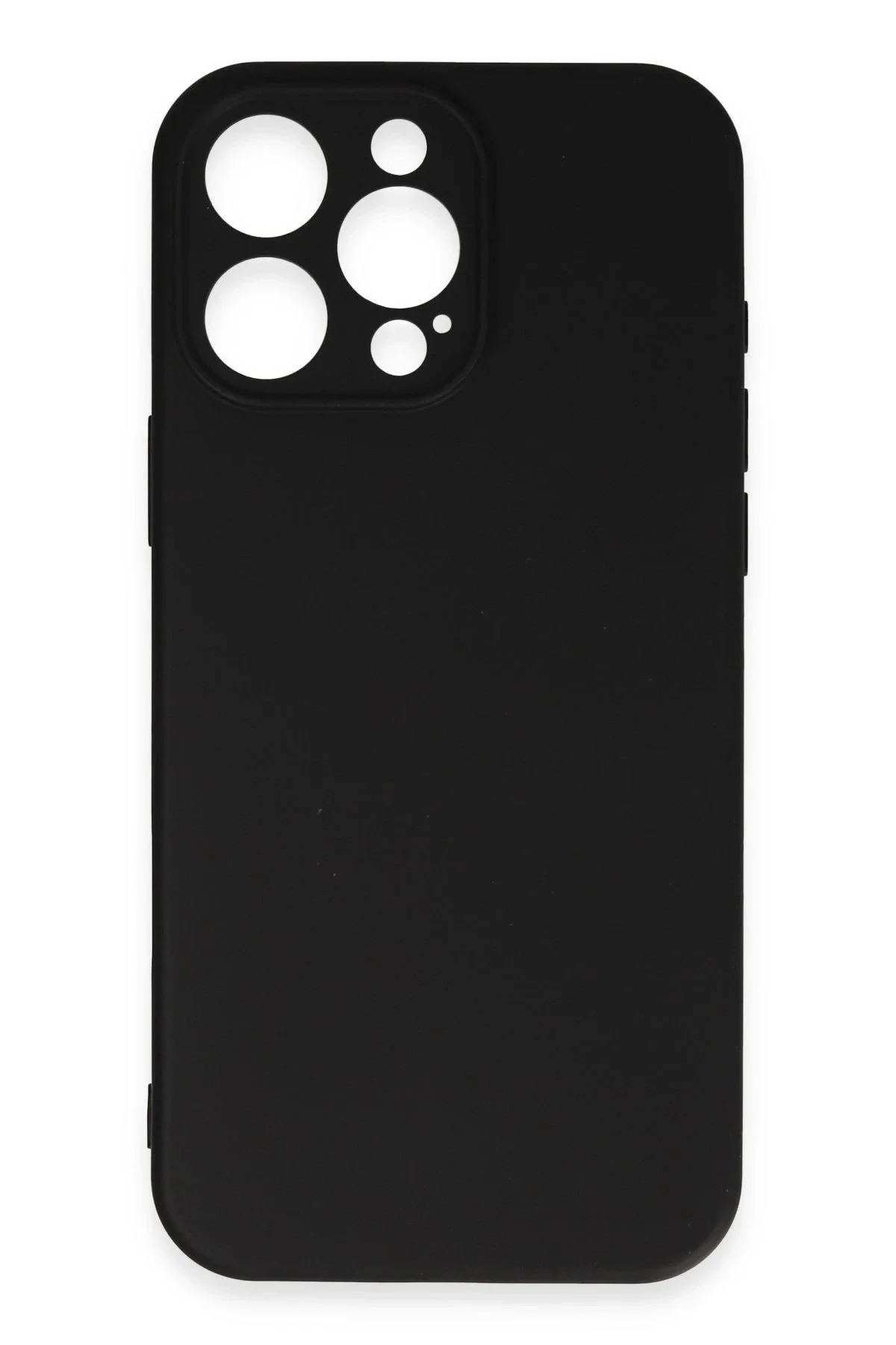 Newface İphone 16 Pro Kılıf First Silikon - Siyah