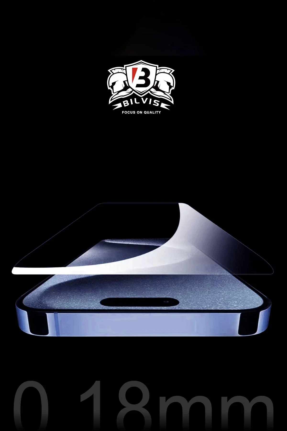 Newface İphone 16 Pro Bilvis 0.18mm Plus Cam Ekran Koruyucu