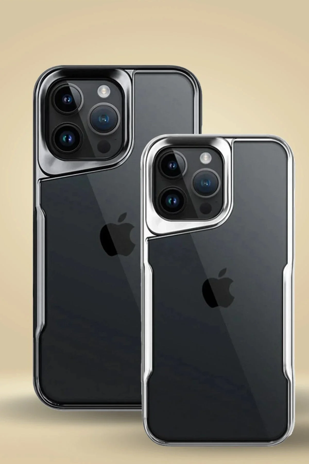Newface İphone 16 Pro Kılıf Boyi Silikon Kapak - Lacivert