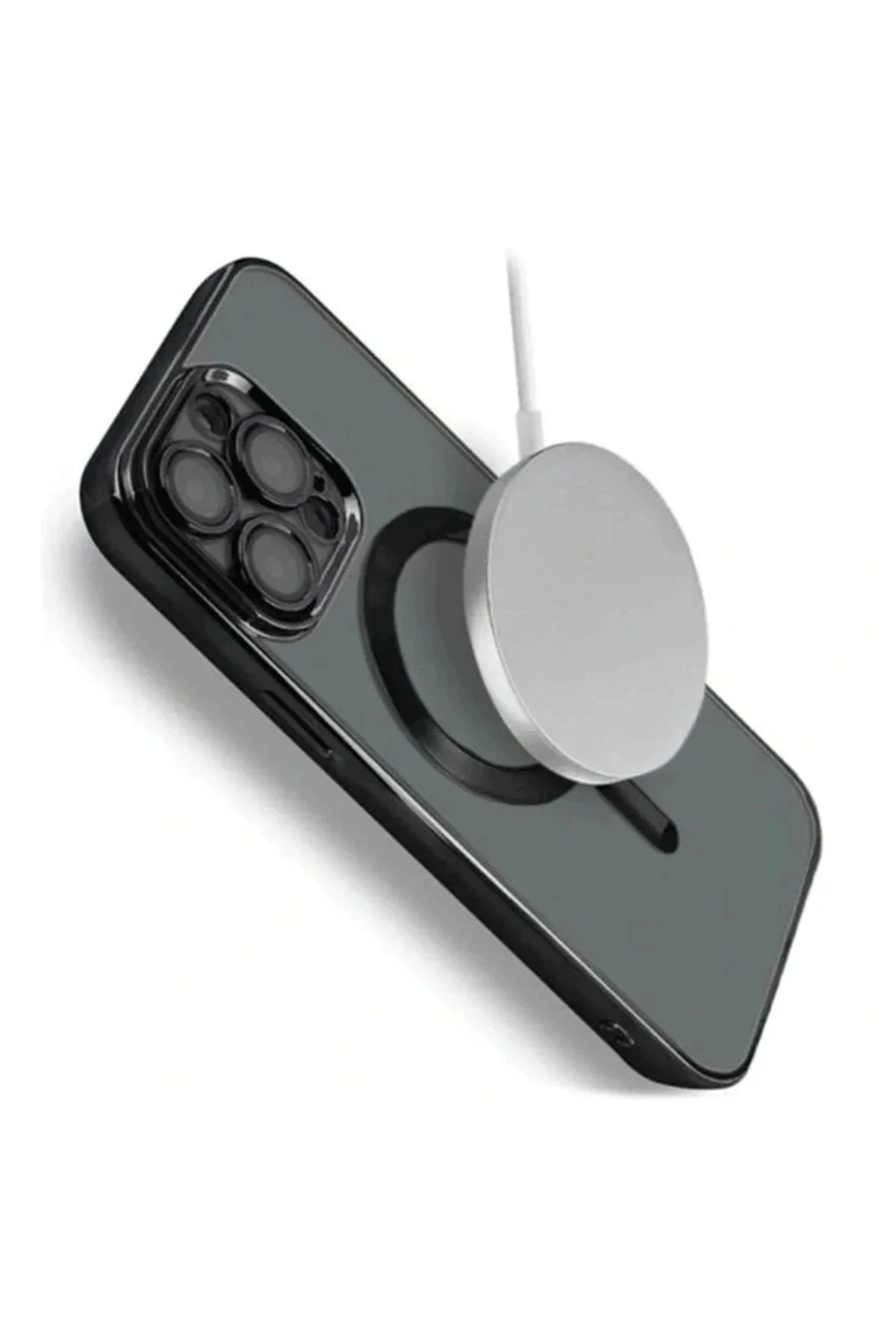 Newface İphone 16 Pro Max Kılıf Kross Magneticsafe Kapak - Siyah