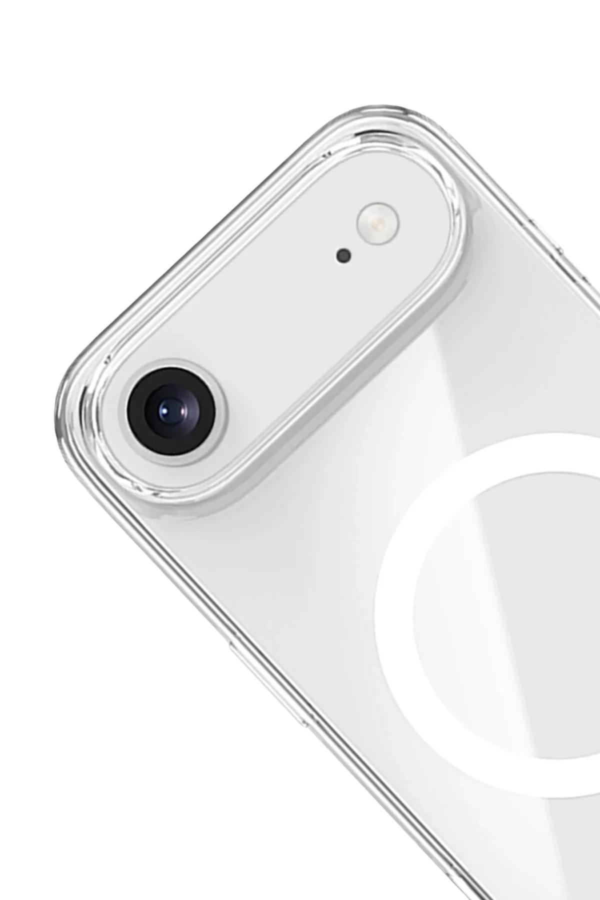Newface İphone 17 Air Kılıf Pc Real Magsafe Kapak - Şeffaf