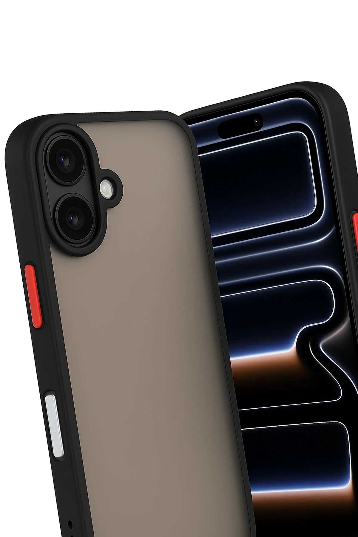 Newface İphone 17 Kılıf Montreal Silikon Kapak - Siyah