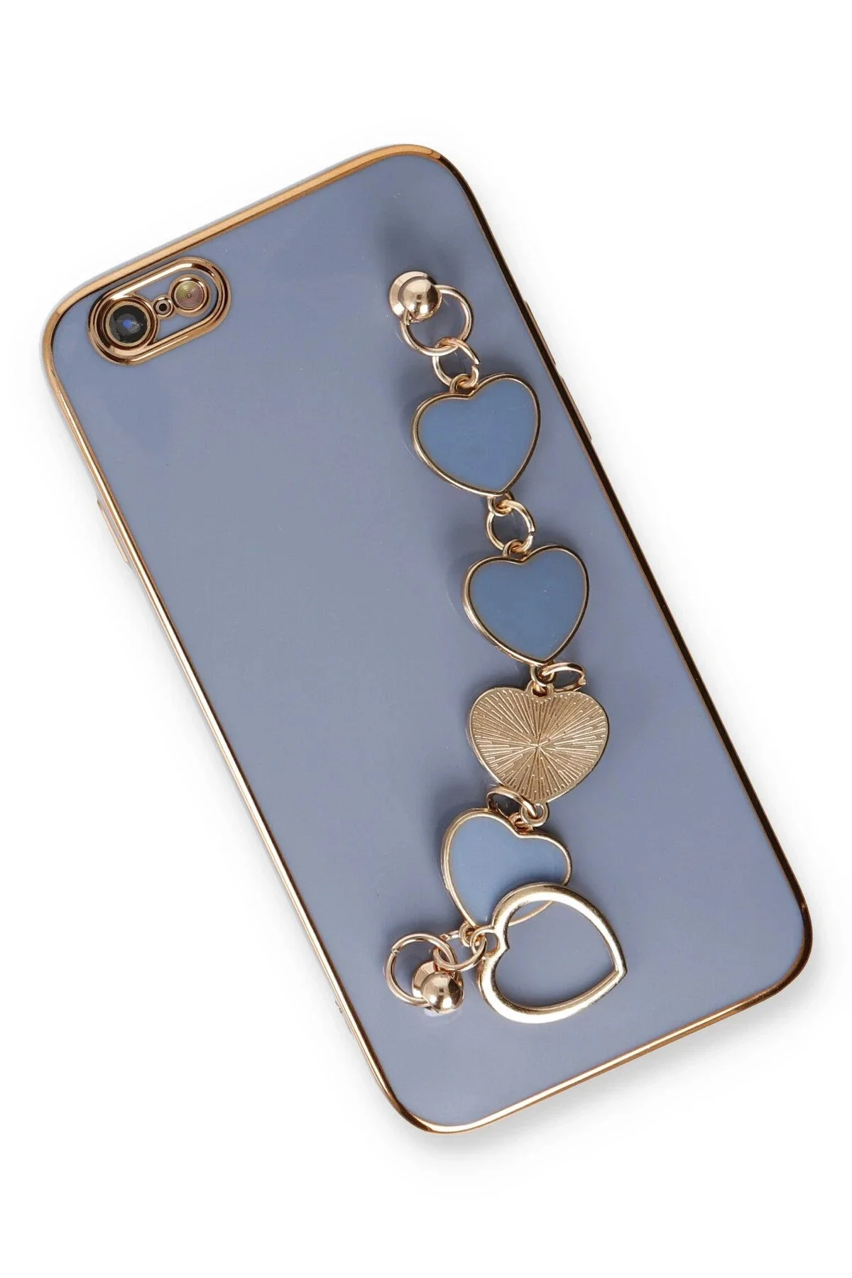 Newface İphone 6 Kılıf Esila Silikon - Gri