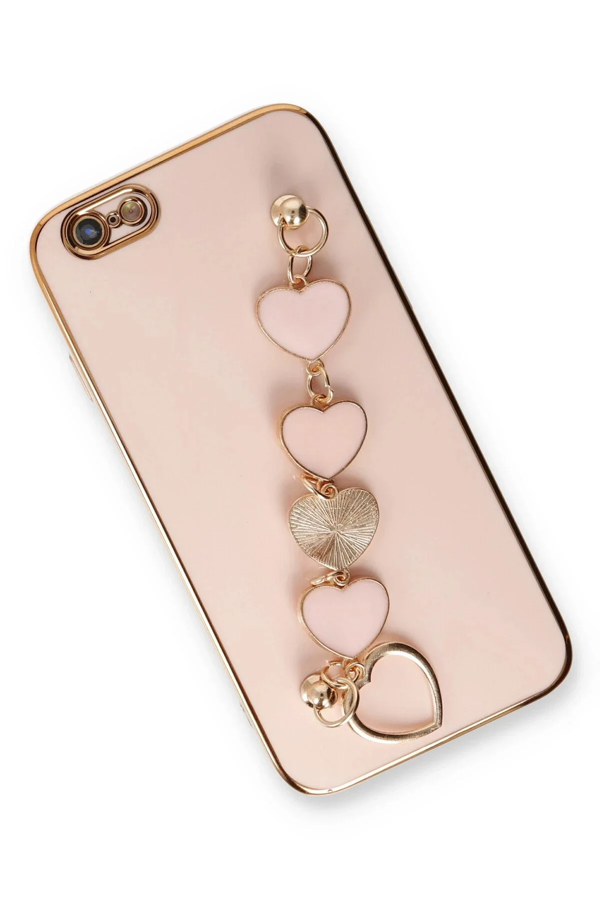 Newface İphone 6 Kılıf Esila Silikon - Pudra