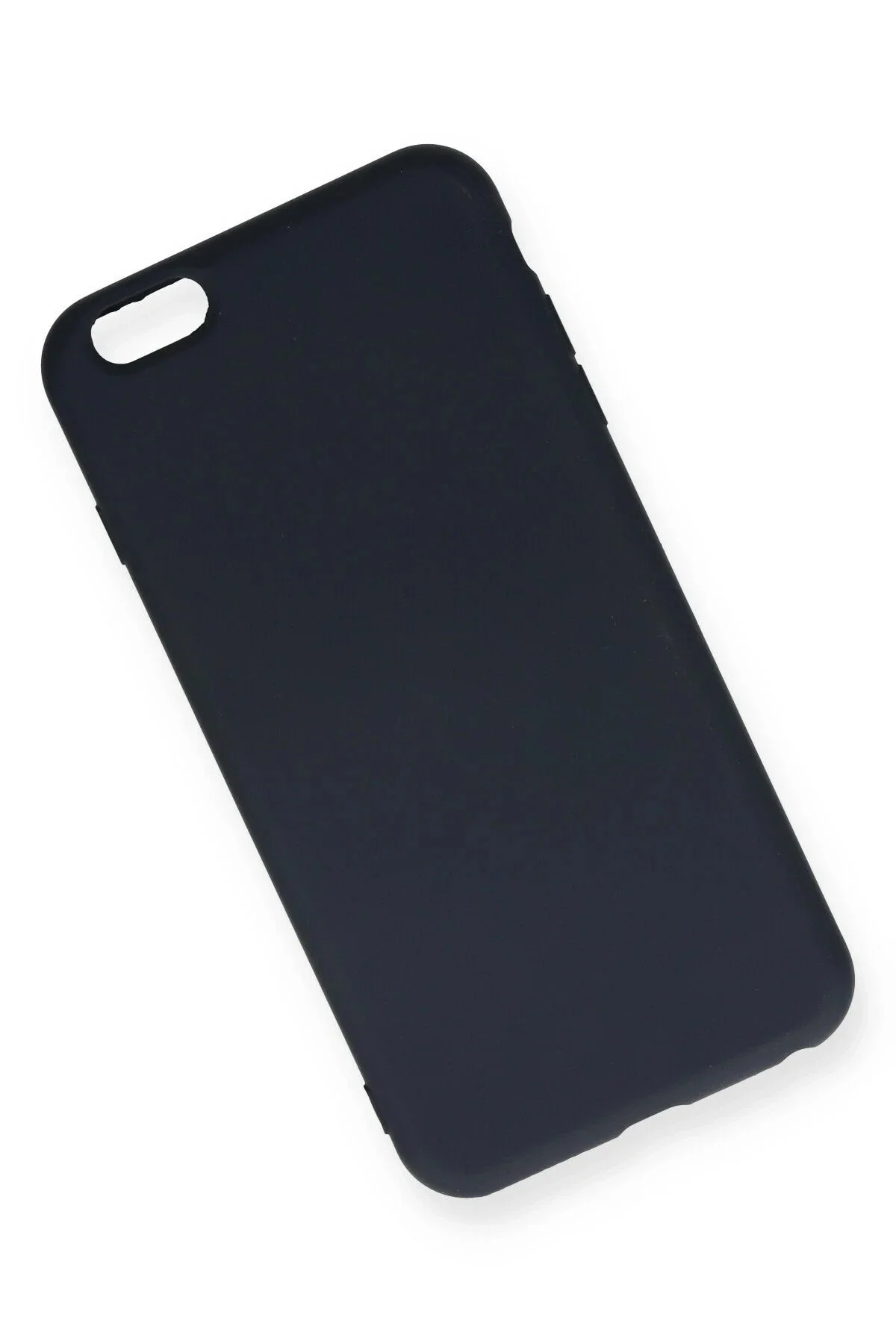 Newface İphone 6 Plus Kılıf Nano İçi Kadife Silikon - Lacivert