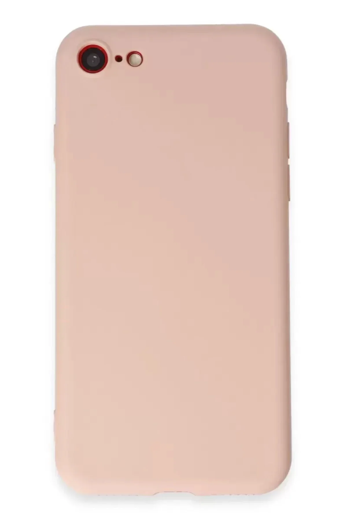 Newface İphone 7 Kılıf First Silikon - Pudra