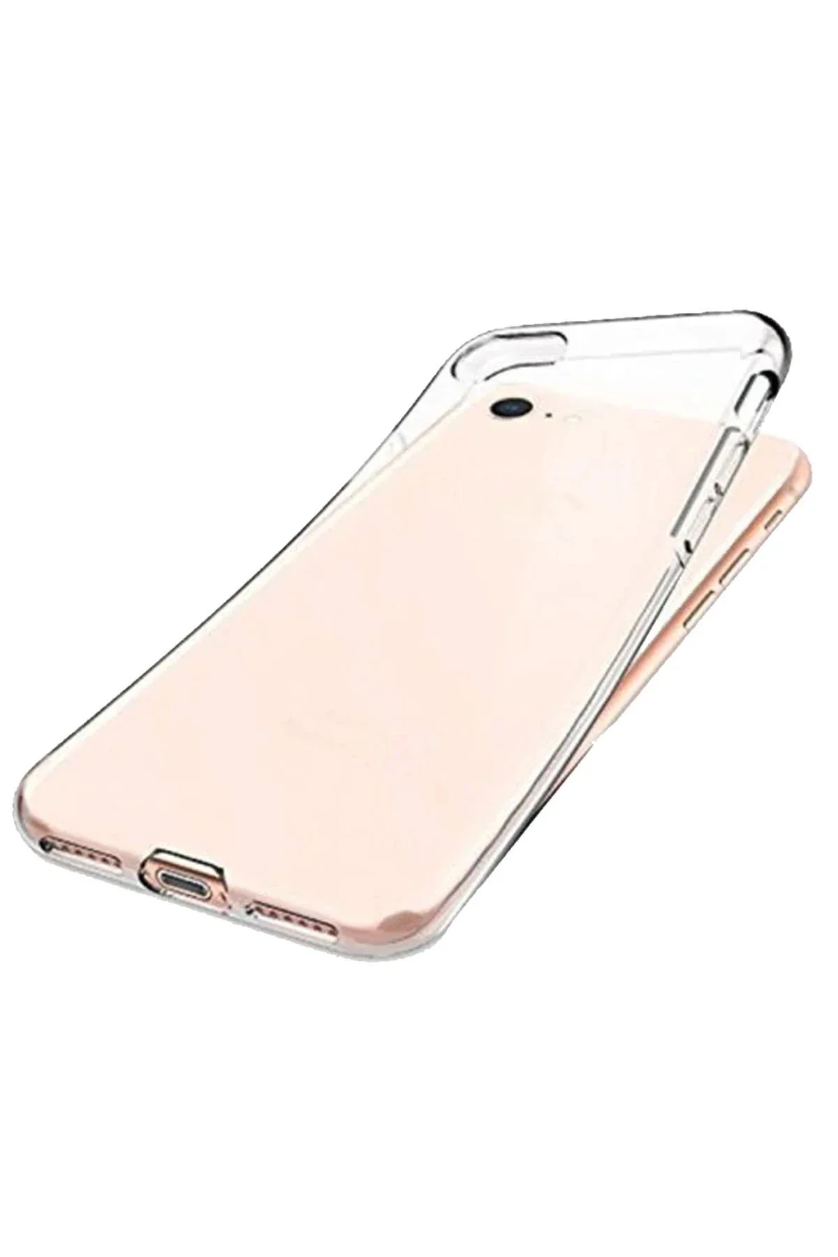 Newface İphone 7 Kılıf Lüx Şeffaf Silikon