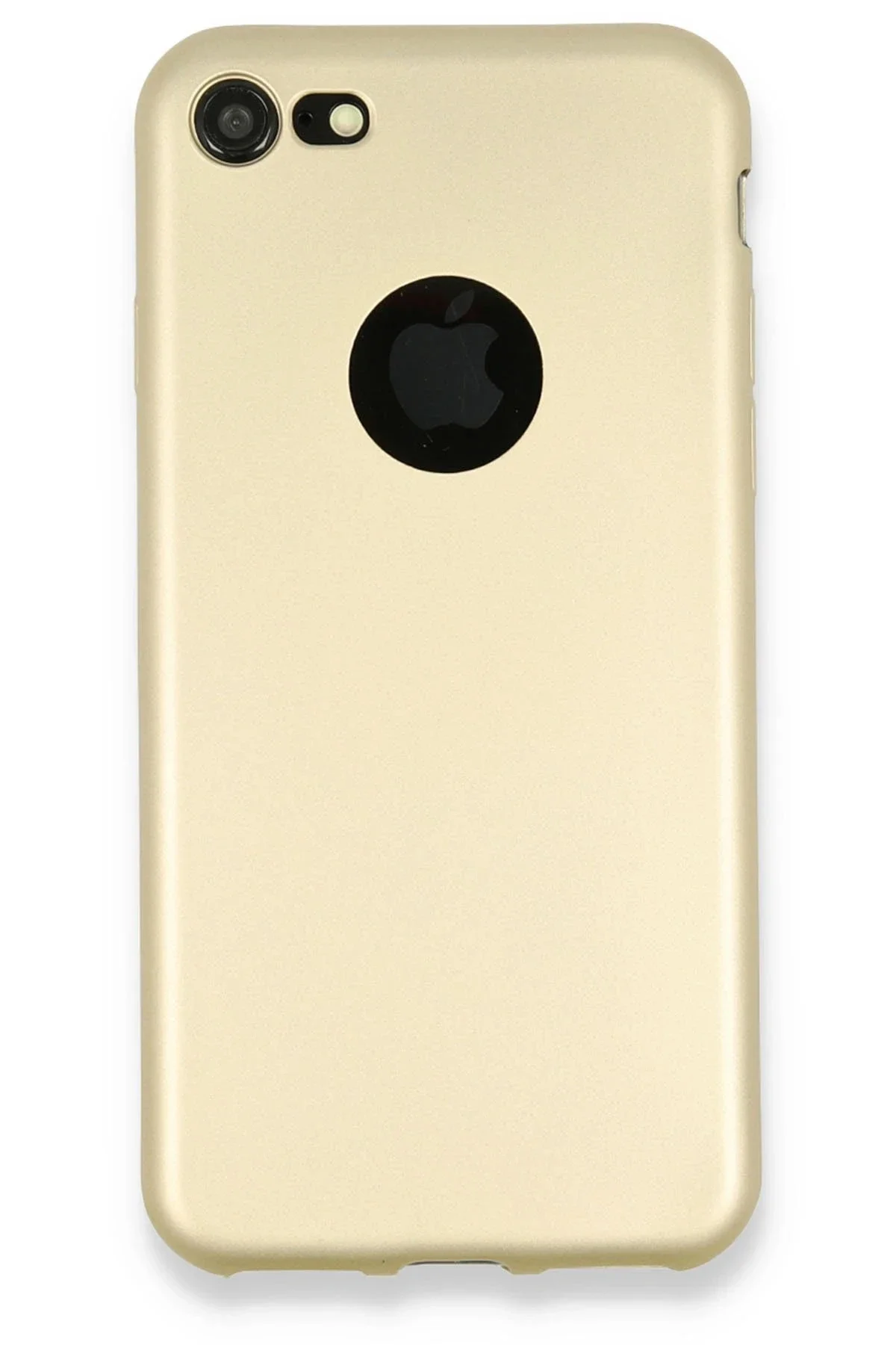 Newface İphone 7 Kılıf First Silikon - Gold