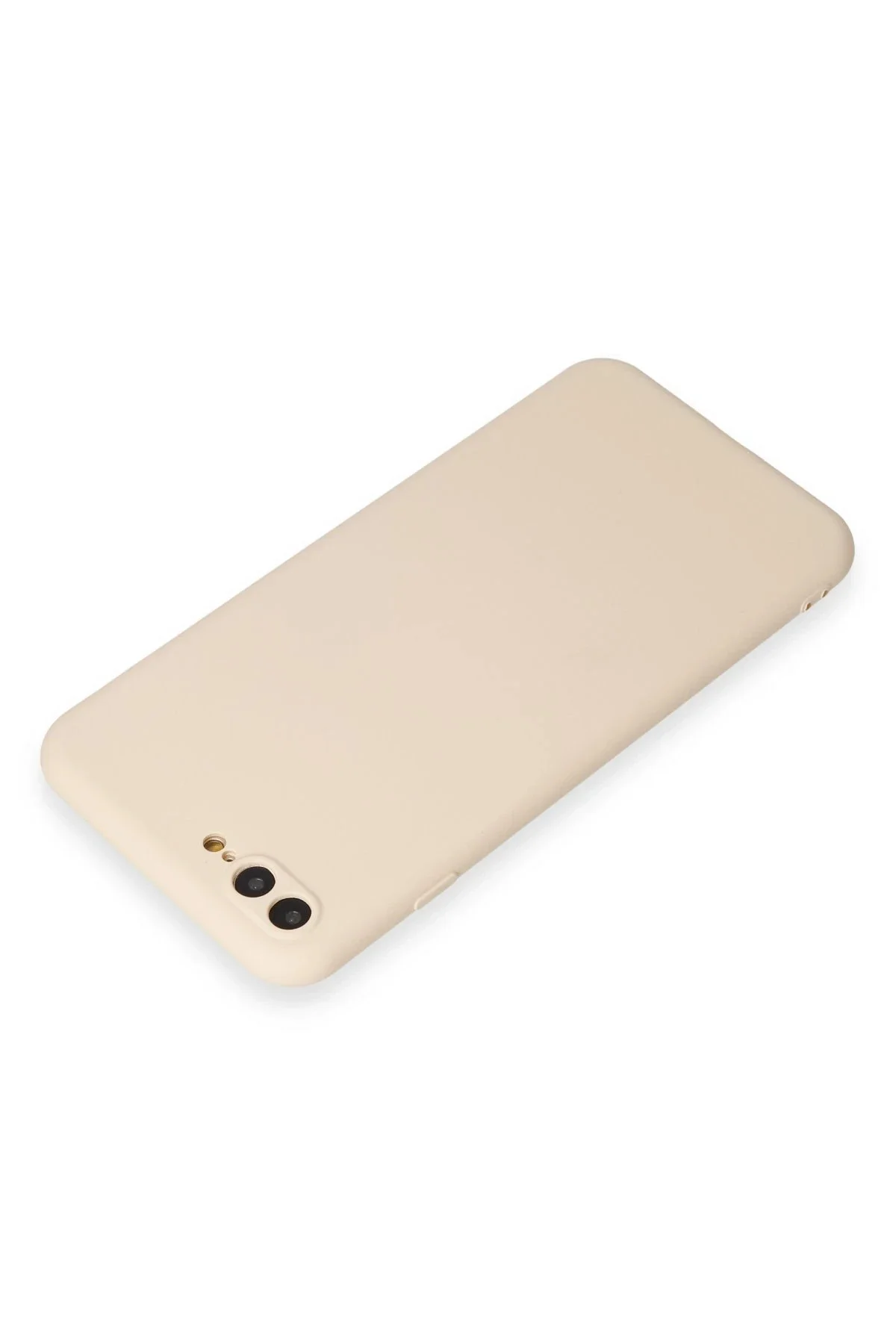 Newface İphone 7 Plus Kılıf First Silikon - Krem