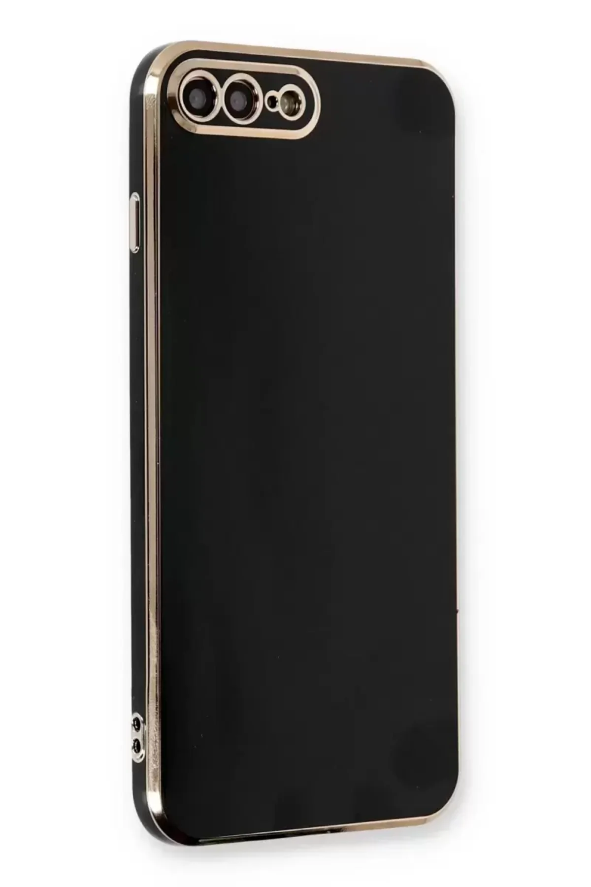 Newface İphone 7 Plus Kılıf Volet Silikon - Siyah