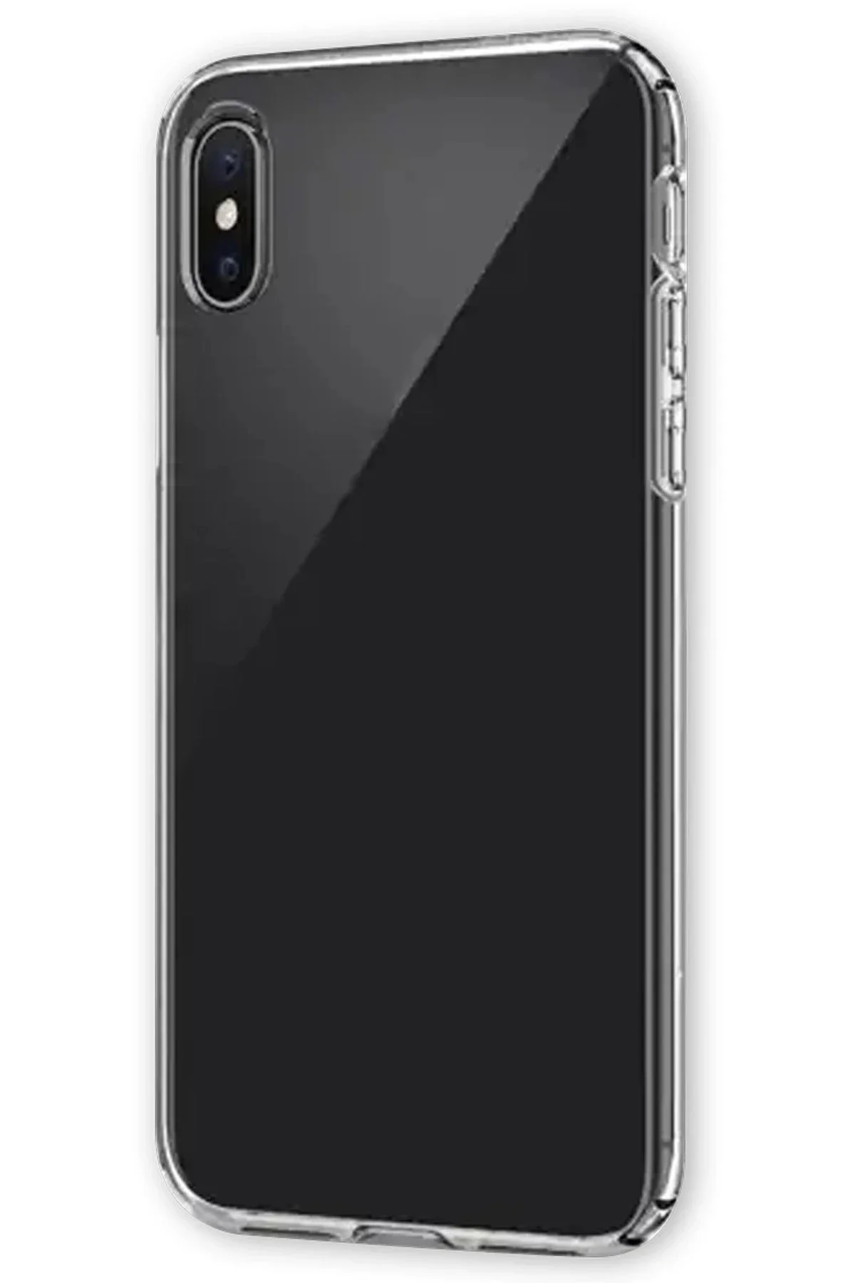 Newface İphone X Kılıf Lüx Şeffaf Silikon