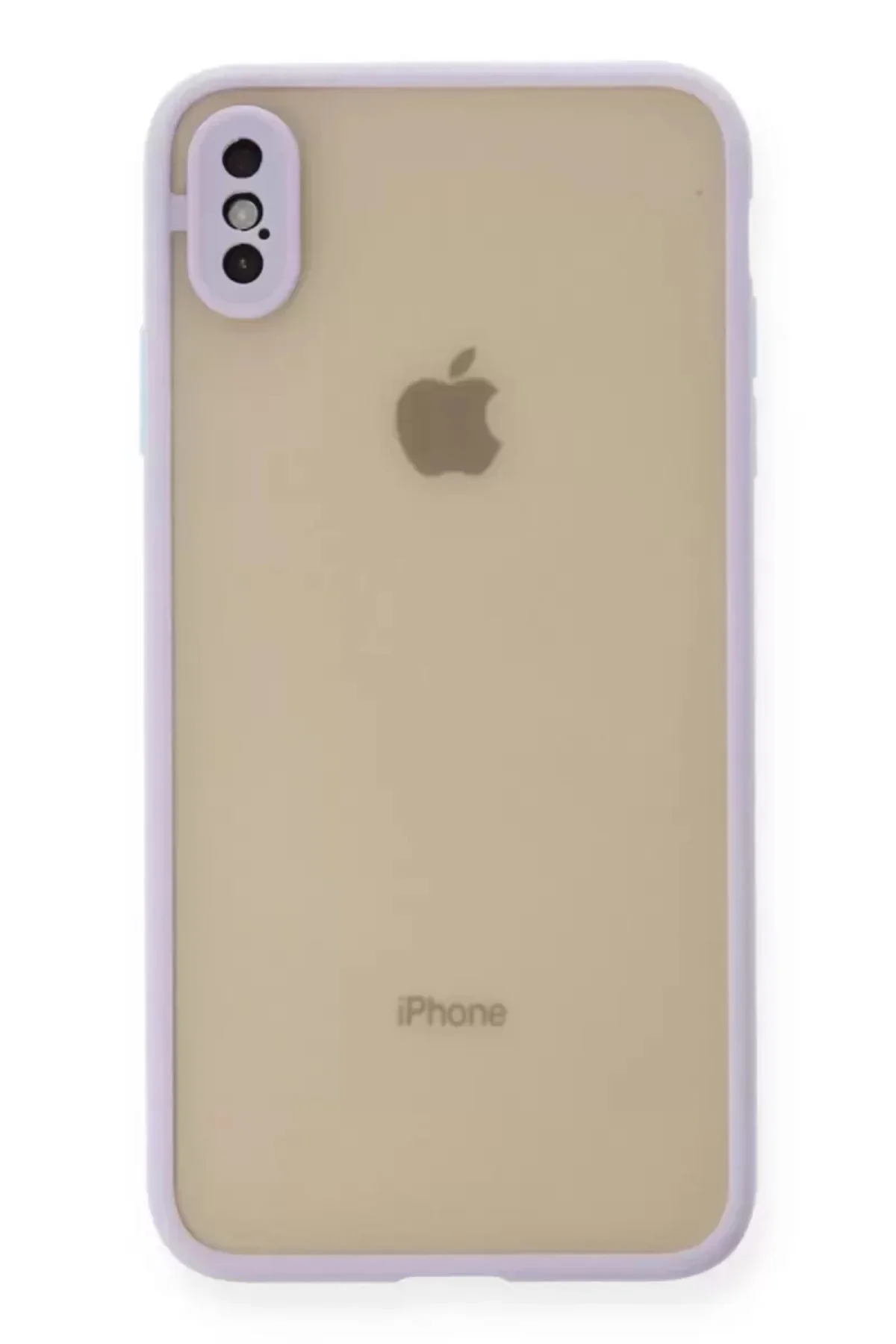 Newface İphone X Kılıf Montreal Silikon Kapak - Mor