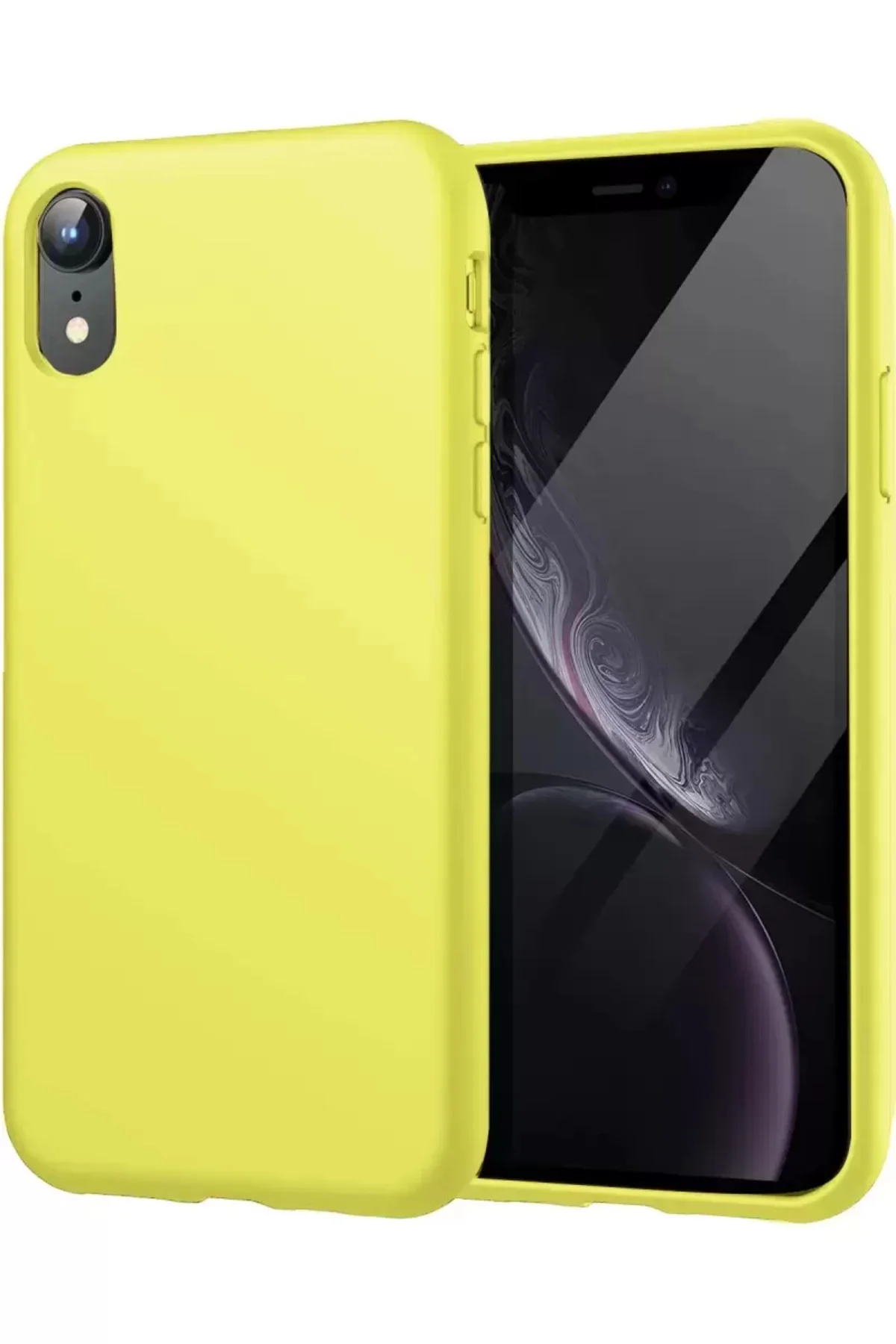 Newface İphone Xr Kılıf First Silikon - Parlak Yeşil