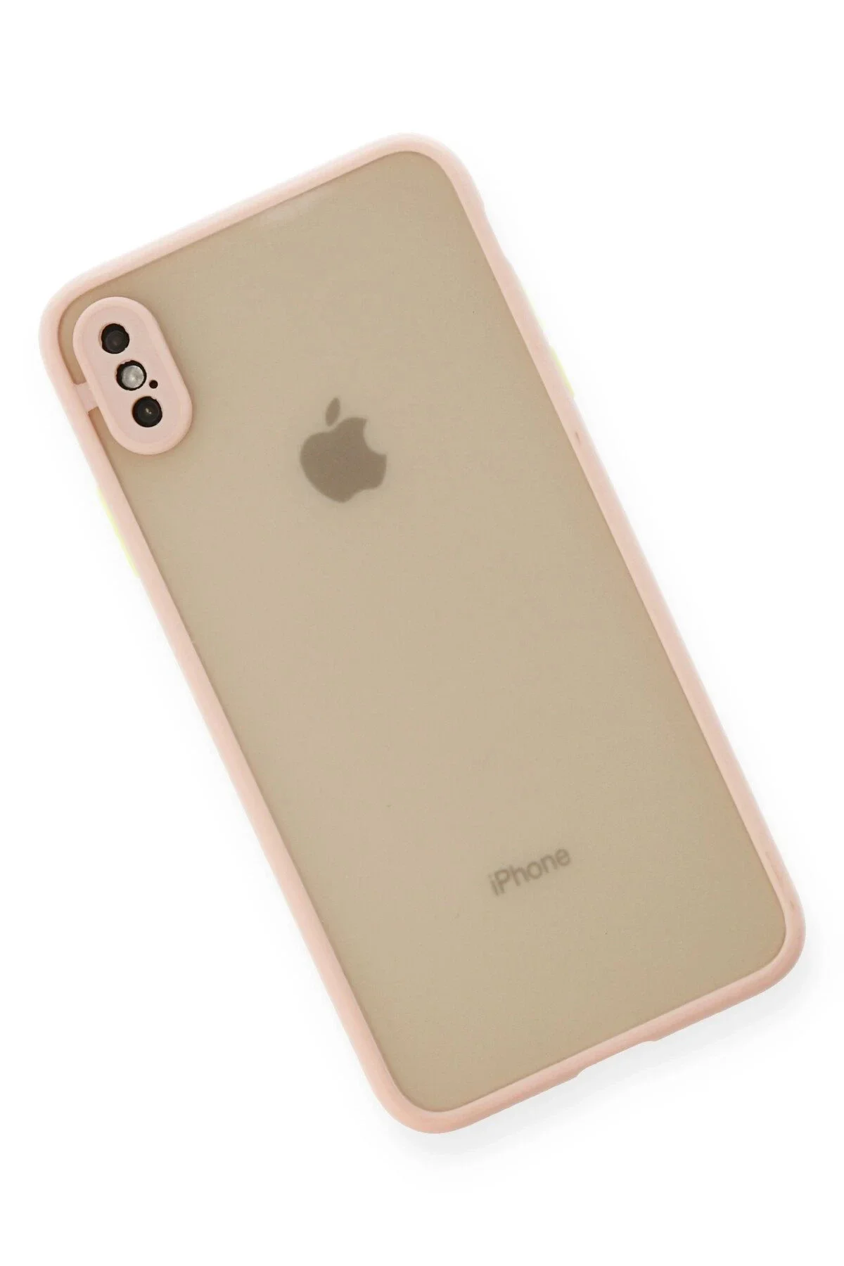 Newface İphone Xs Max Kılıf Montreal Silikon Kapak - Pembe