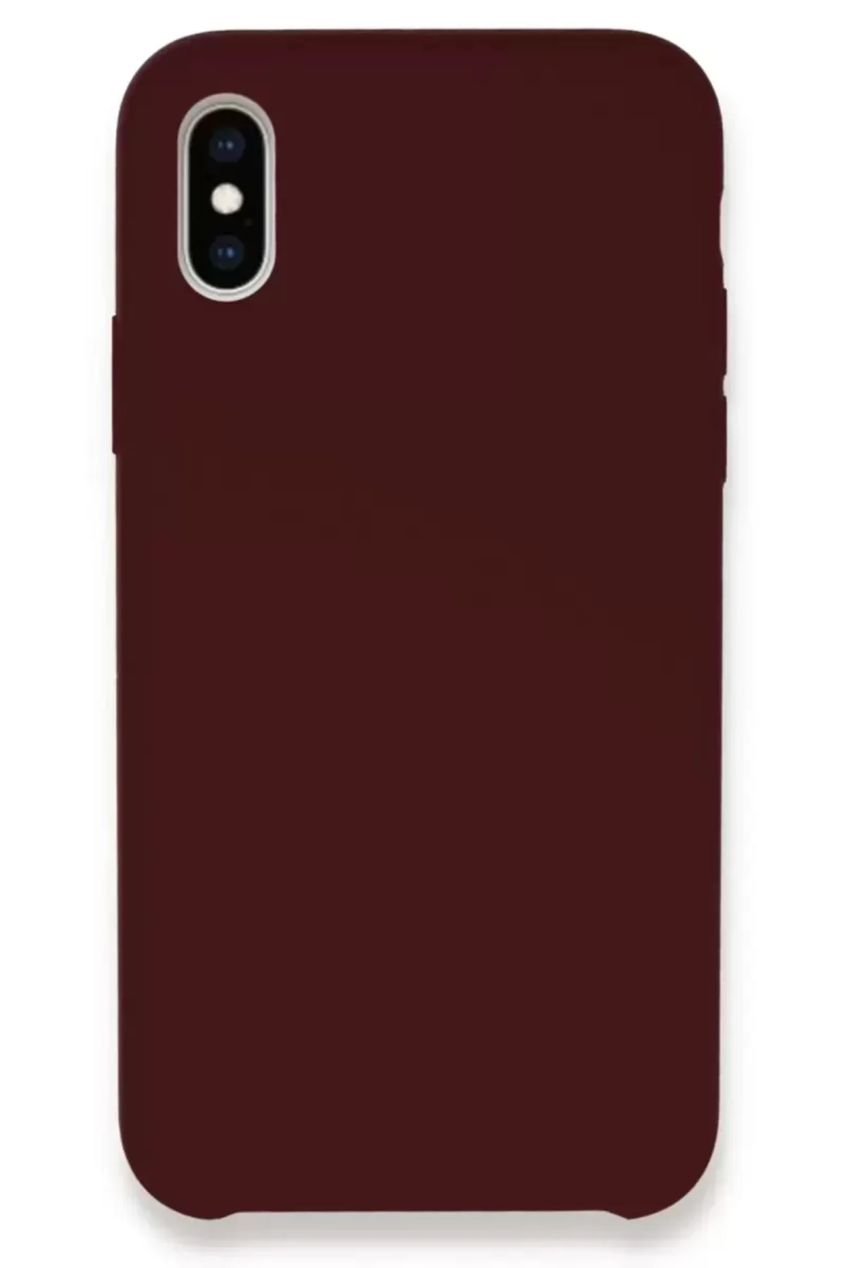 Newface İphone Xs Max Kılıf Lansman Legant Silikon - Bordo