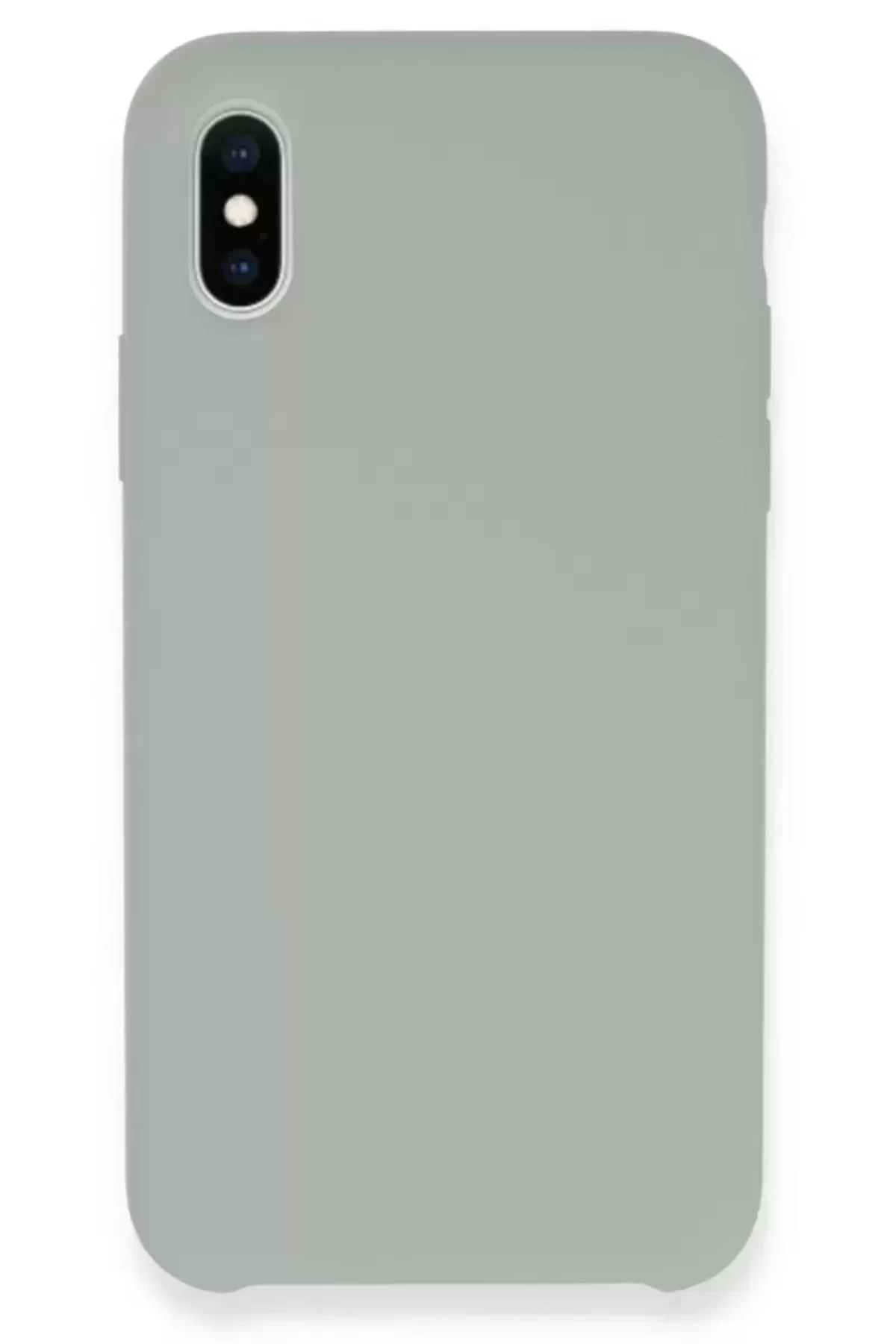 Newface İphone Xs Max Kılıf Lansman Legant Silikon - Açık Gri