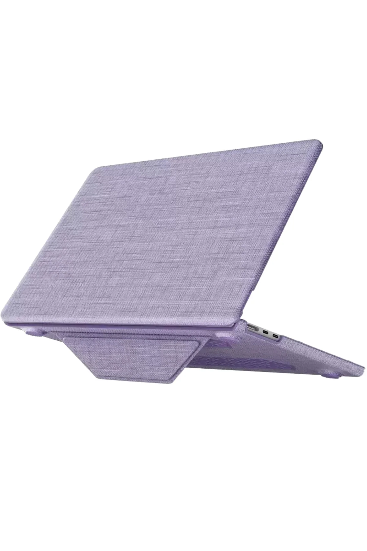 Newface Macbook Air 13.6 Macbook Kumaş Kapak - Mor