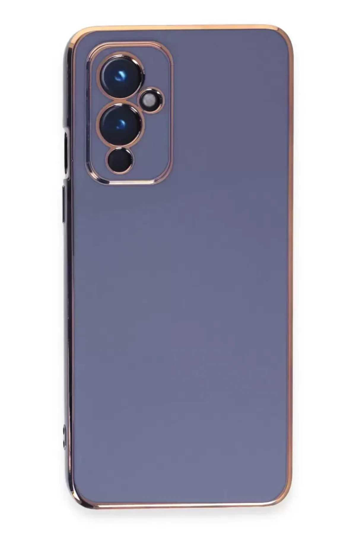 Newface One Plus 9 Kılıf Volet Silikon - Mavi