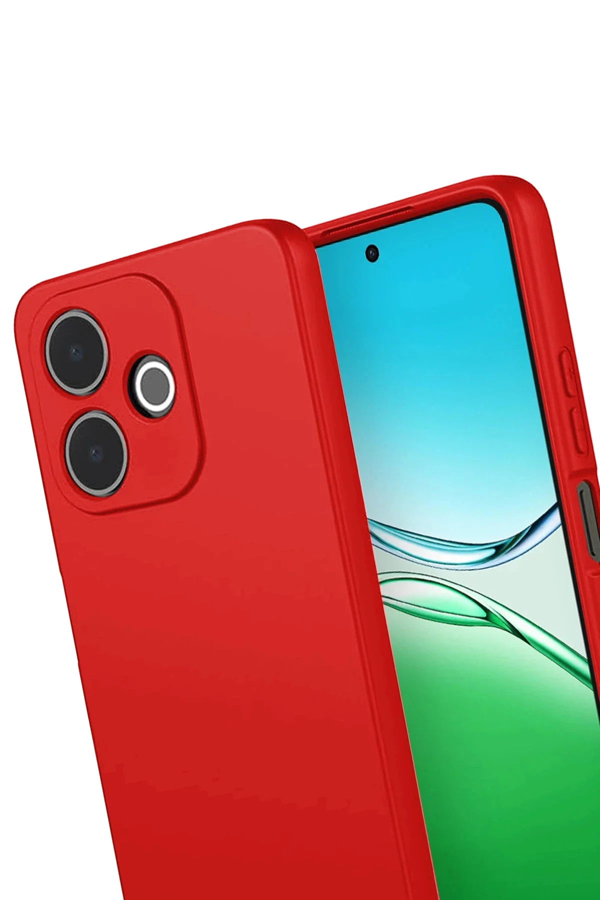 Newface Oppo A5 Pro 4g First Silikon - Kırmızı
