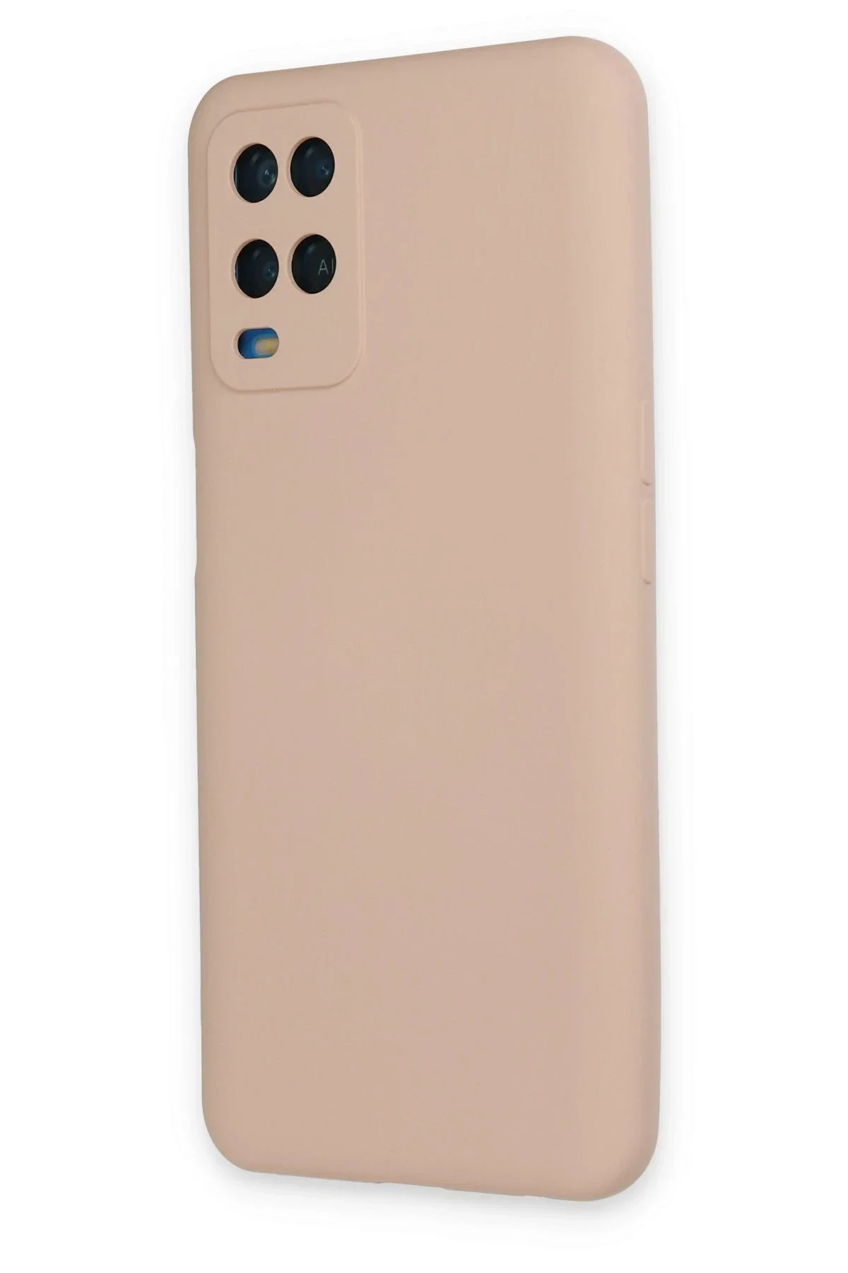Newface Oppo A54 4g Kılıf Nano İçi Kadife Silikon - Pudra
