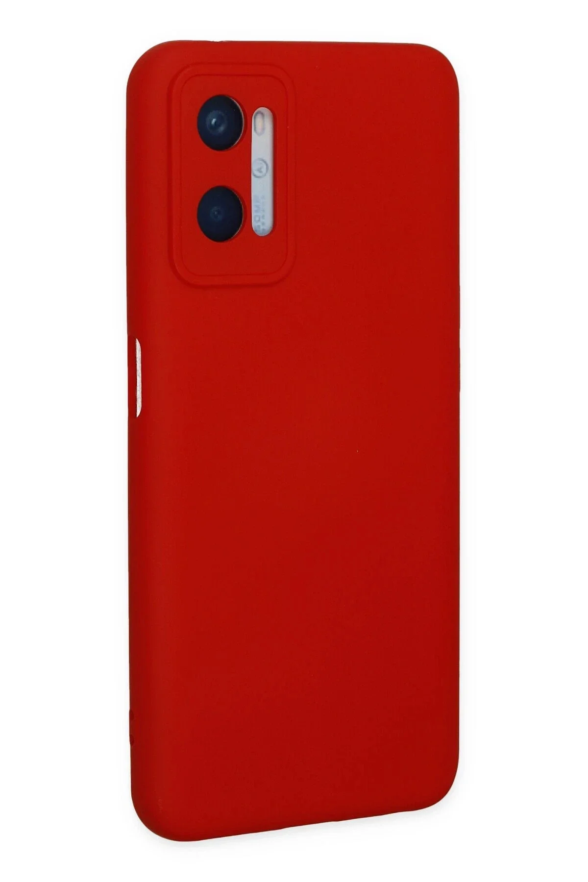 Newface Oppo A96 Kılıf Nano İçi Kadife Silikon - Kırmızı
