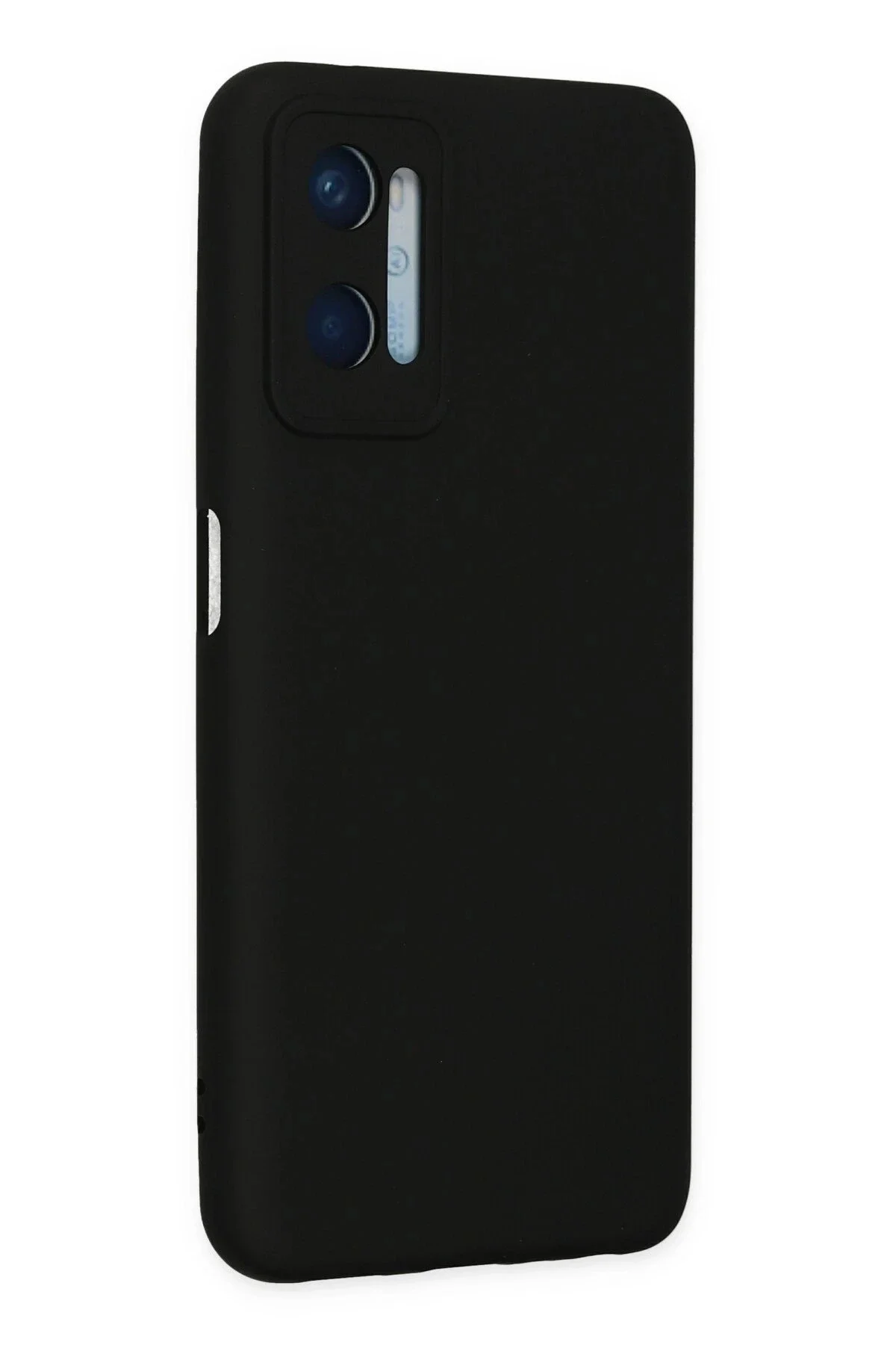 Newface Oppo A96 Kılıf Nano İçi Kadife Silikon - Siyah